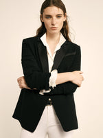 Tux Satin Blazer 