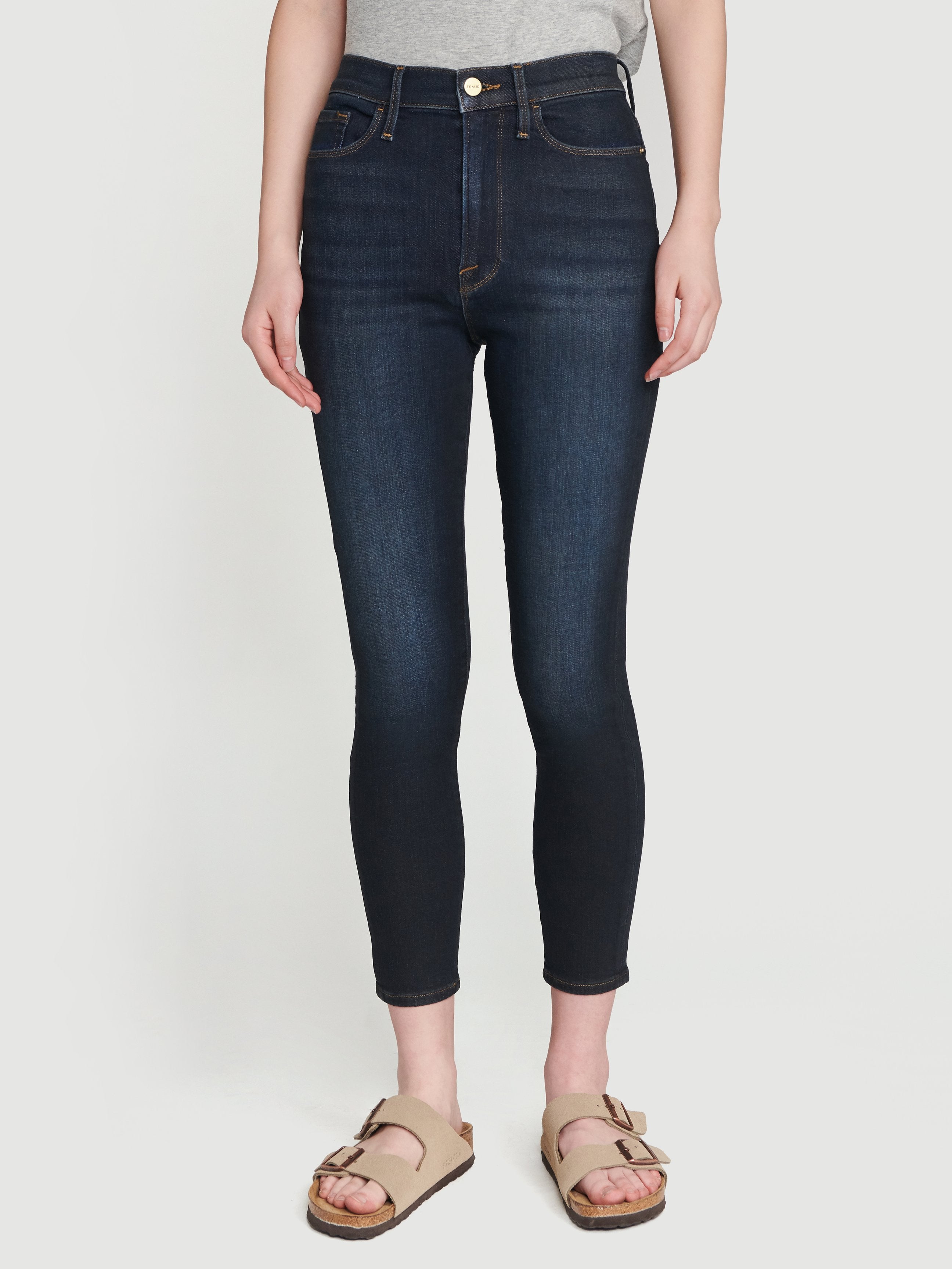 jeans front view