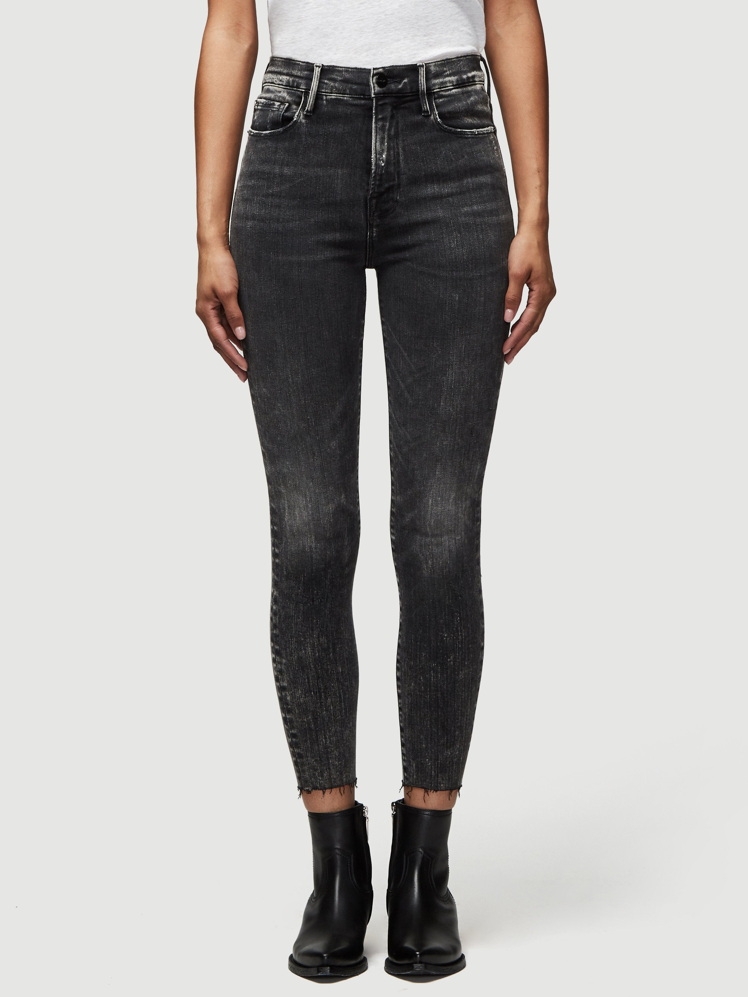 jeans front view
