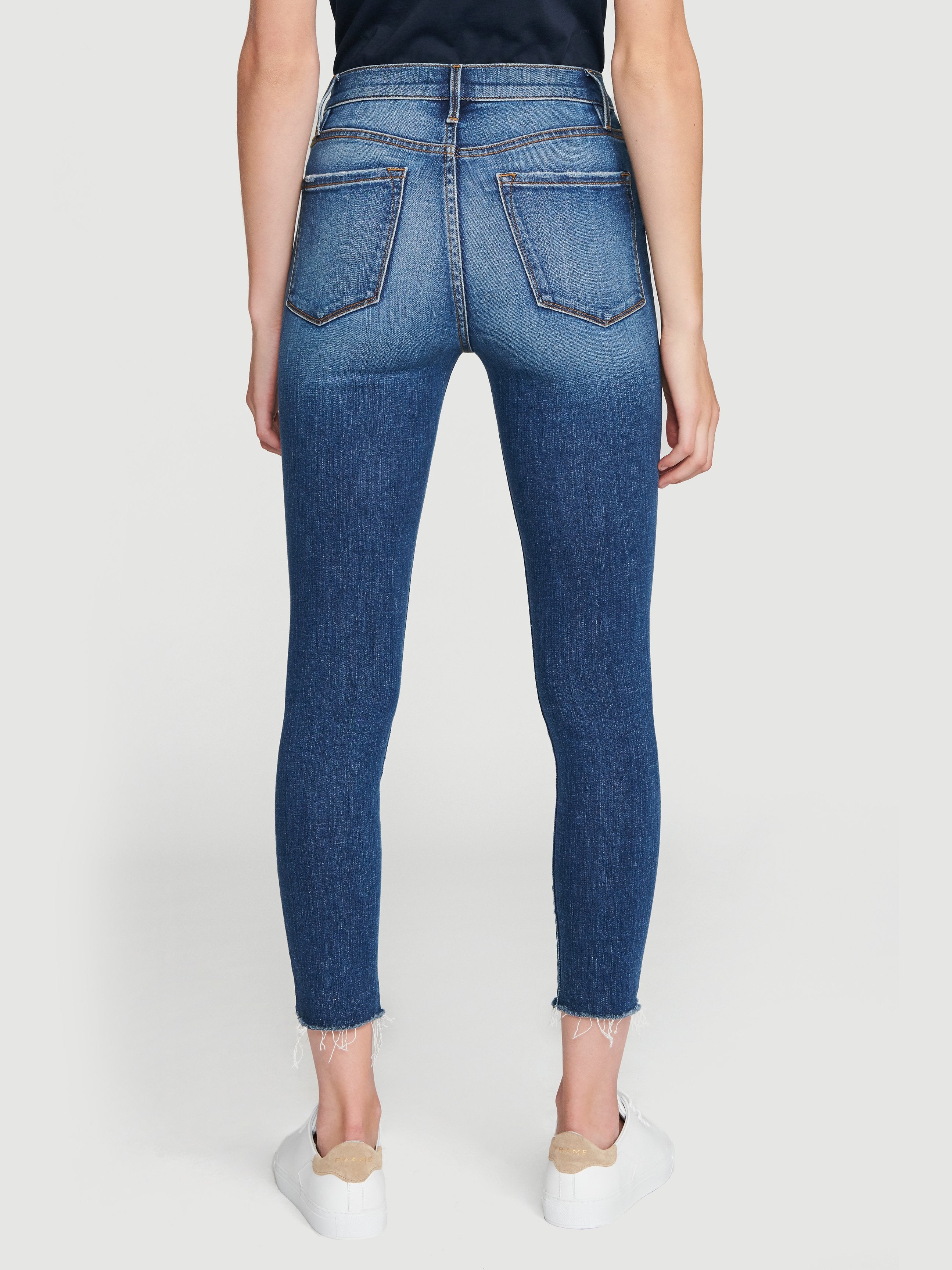 jeans back view