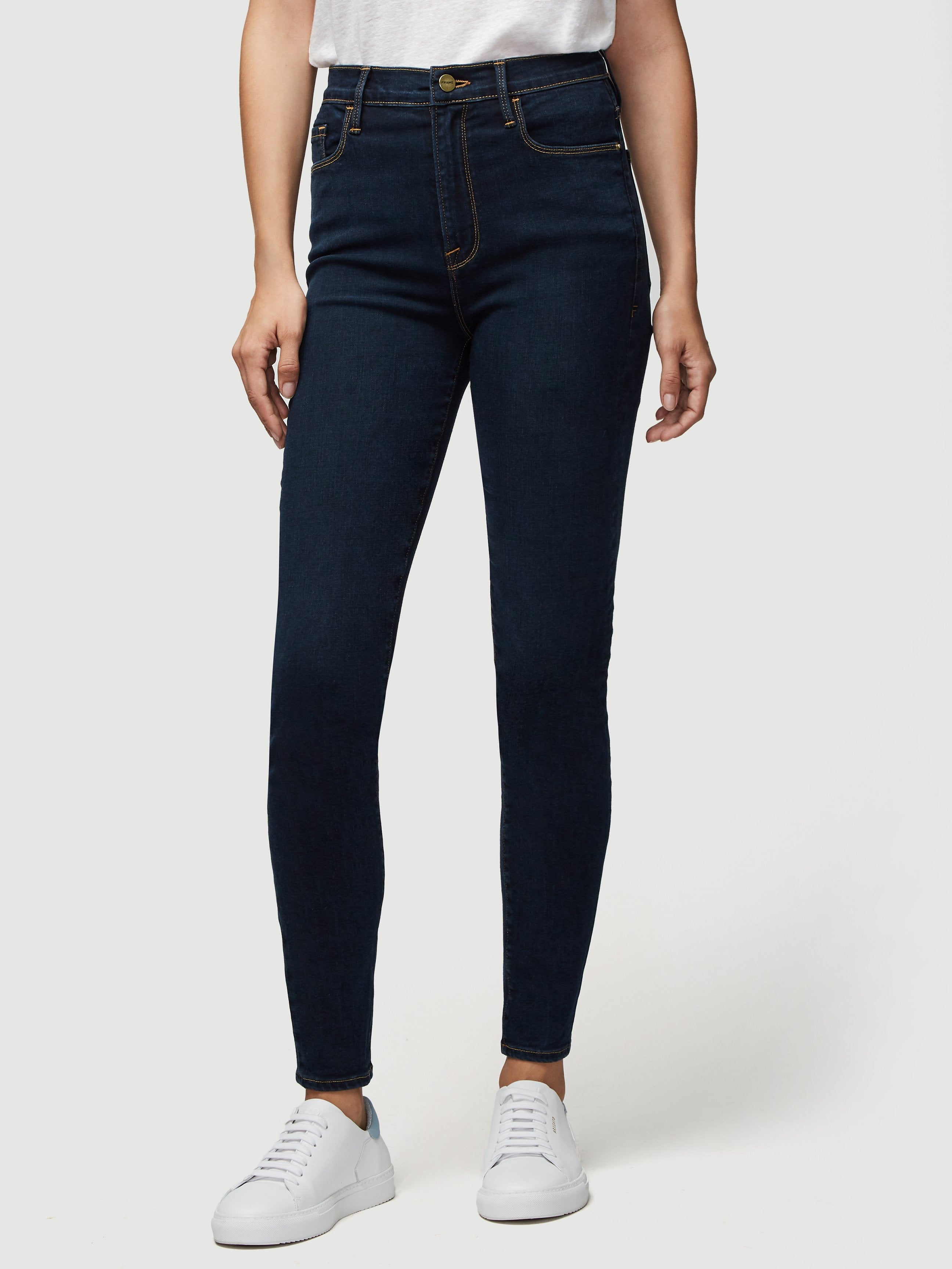 jeans front view