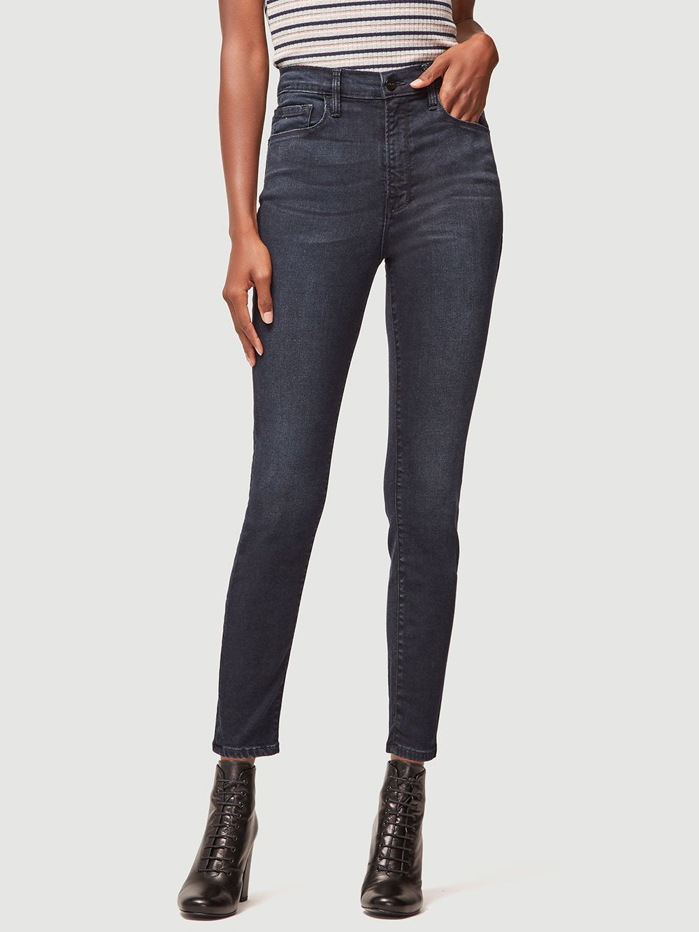jeans front view