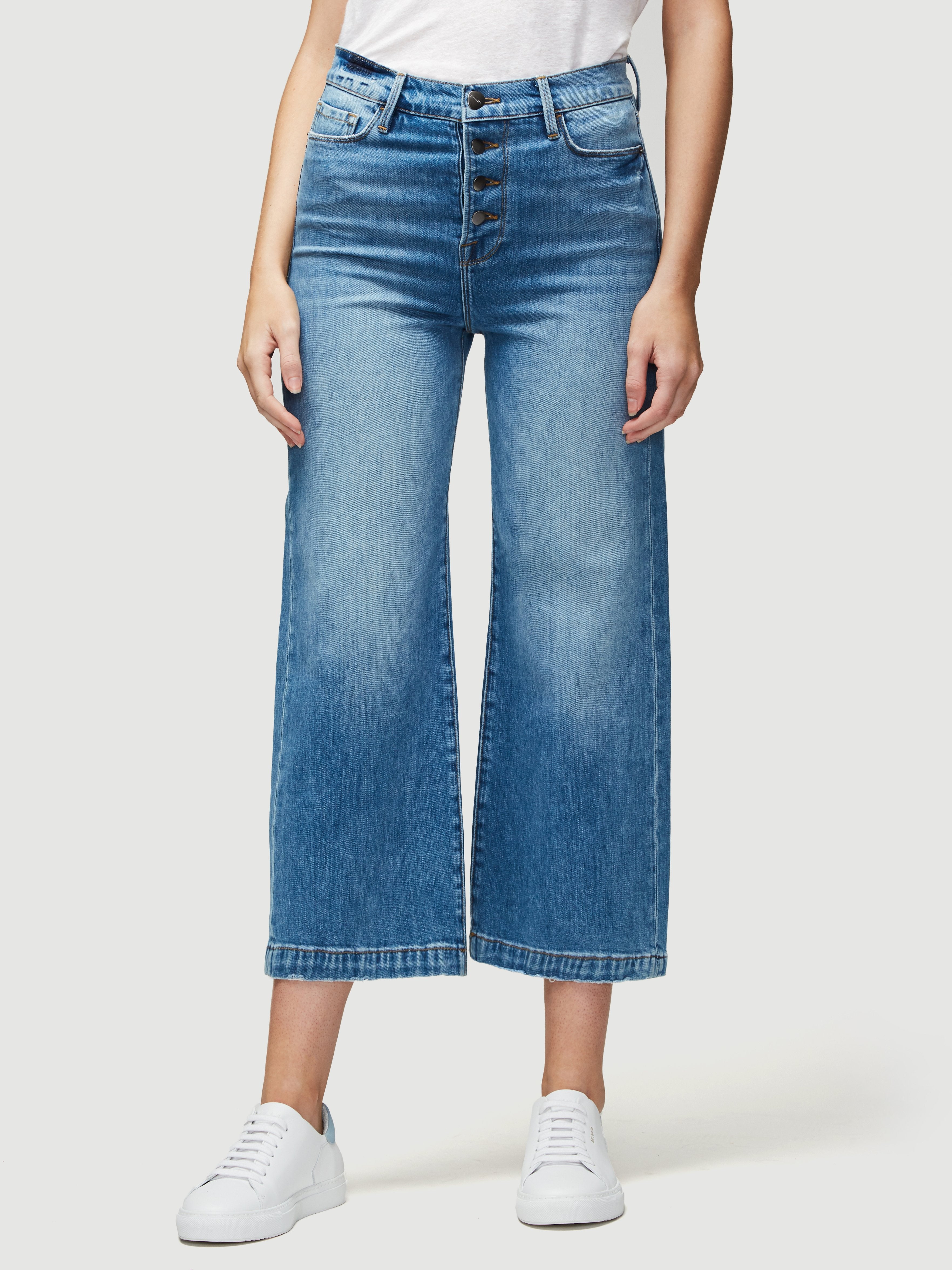 jeans front view