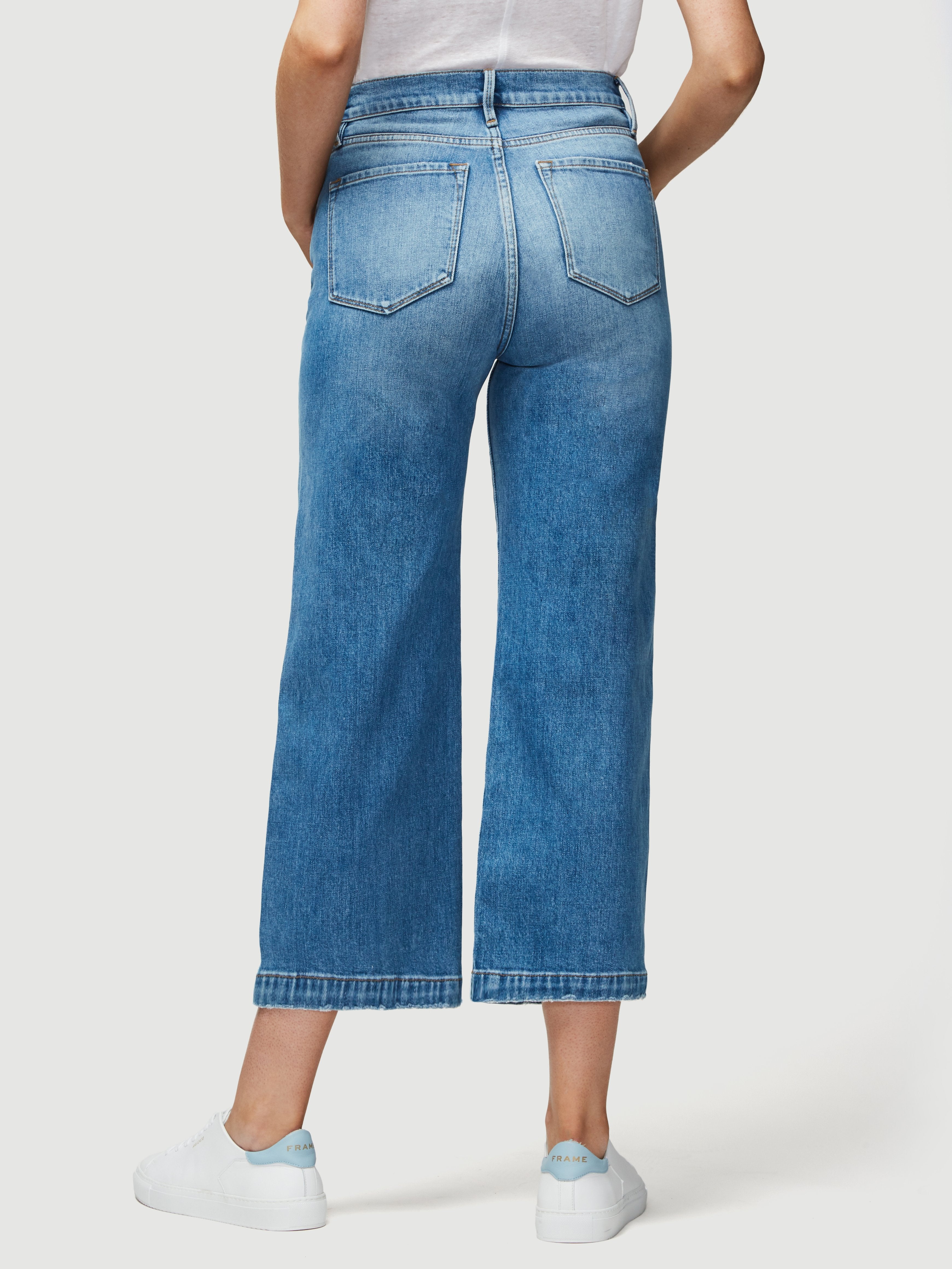jeans back view