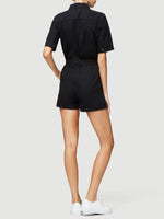 Belted Short Jumpsuit 