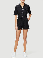 Belted Short Jumpsuit 