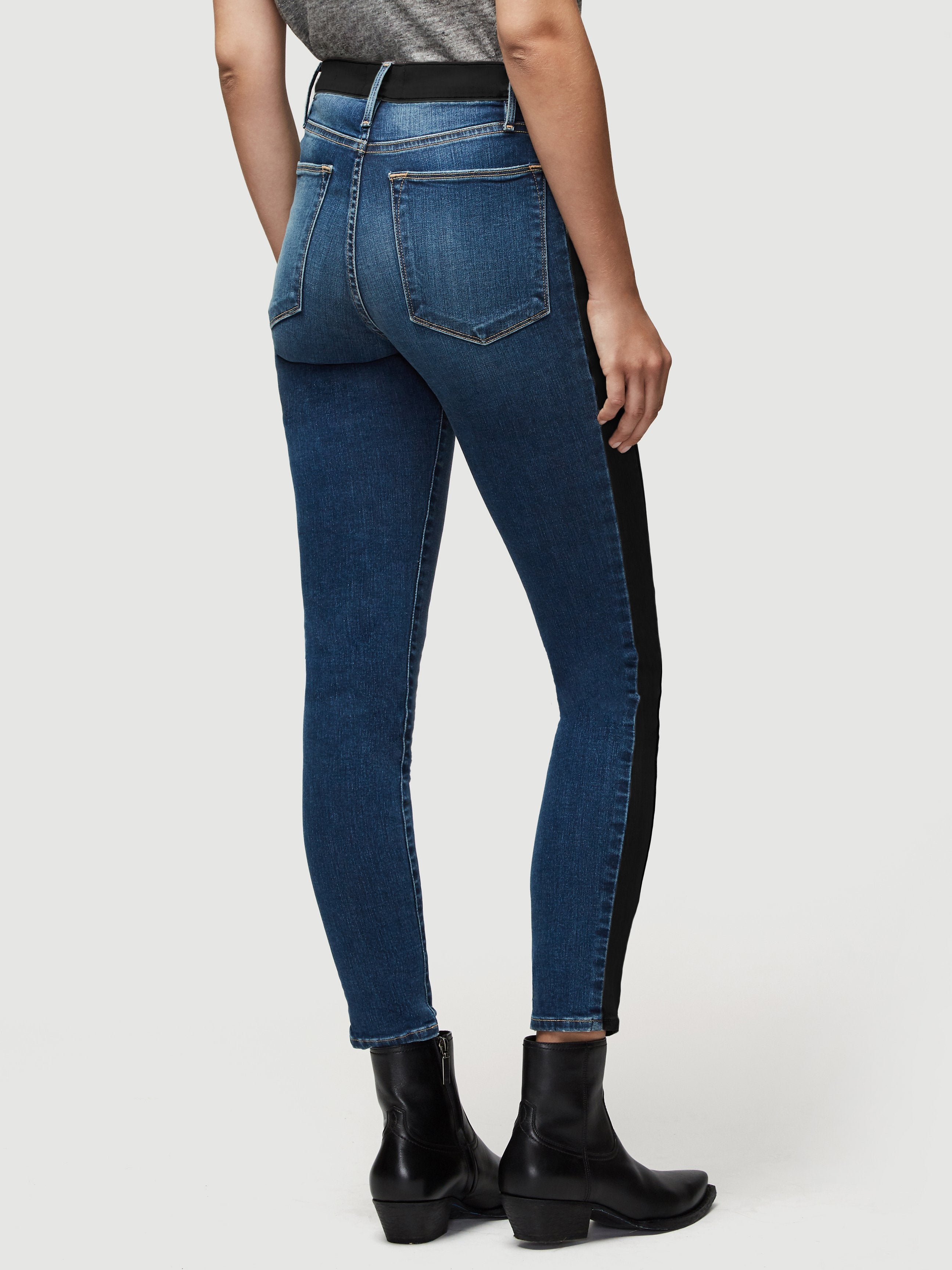 jeans back view