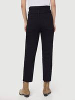 Belted Pleated Pegged Jean 
