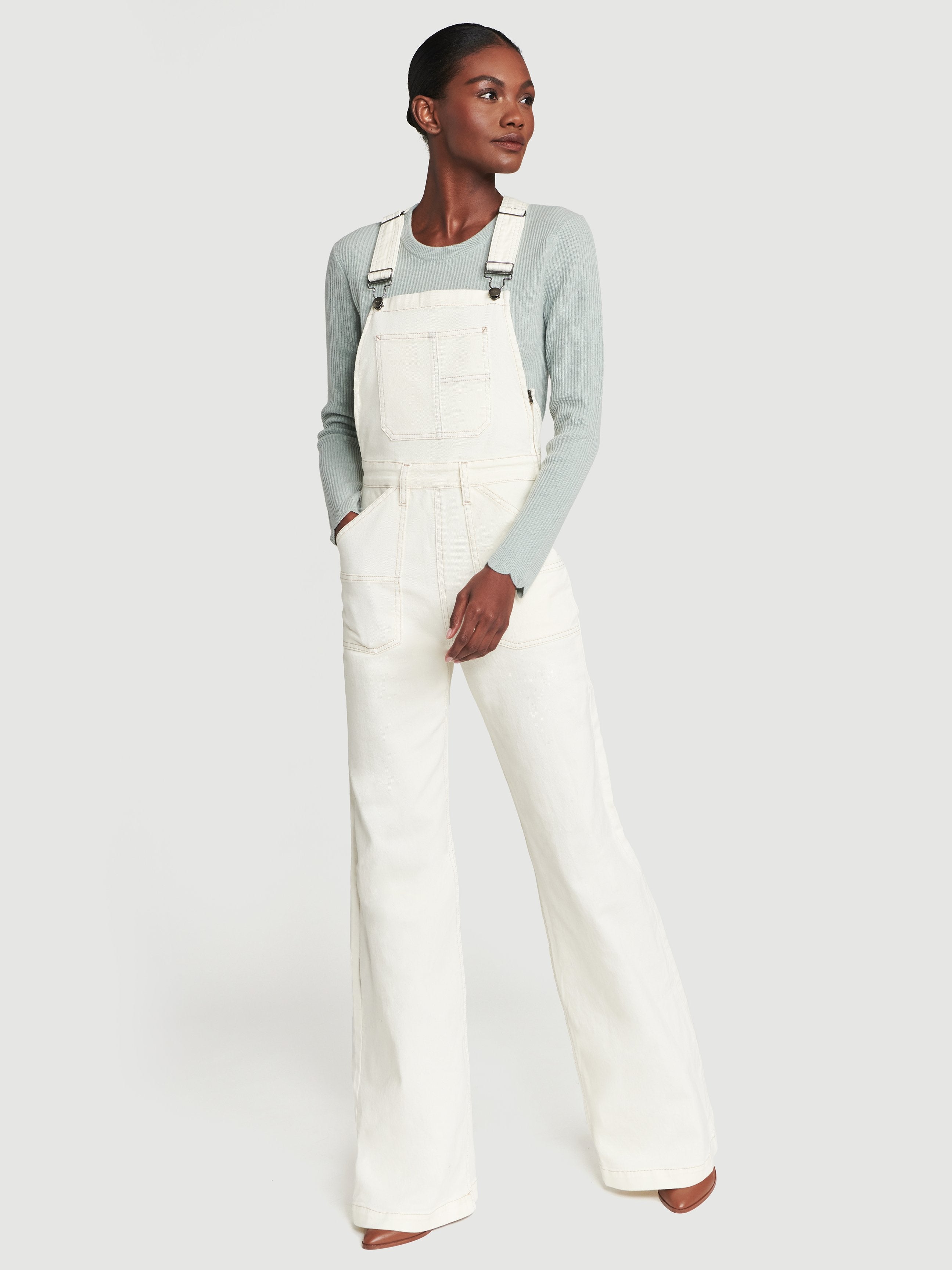 jumpsuit front full body view
