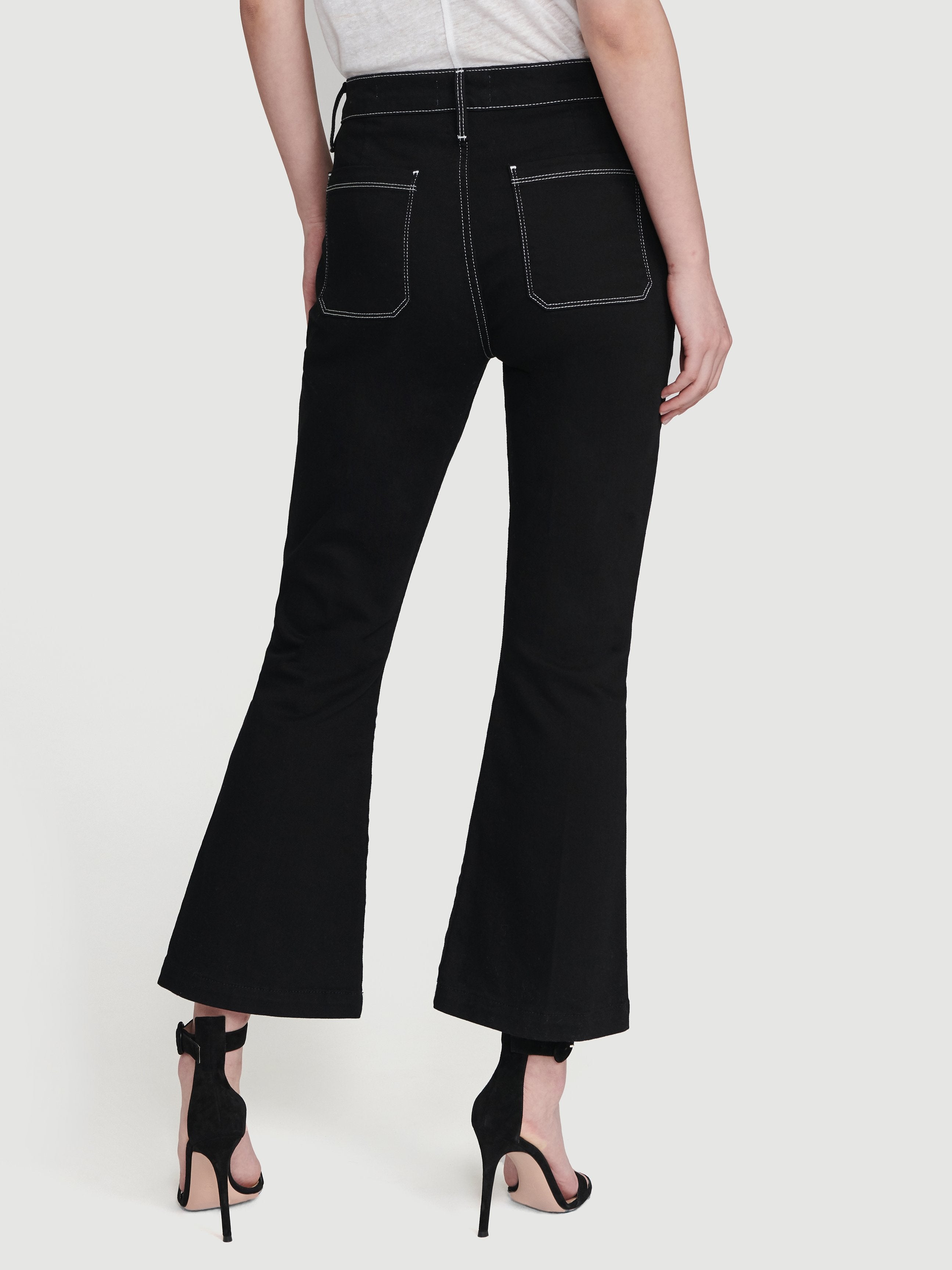 jeans back view