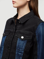 Denim Block Jacket 