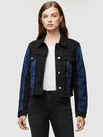 Denim Block Jacket 