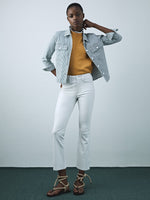 Le Cropped Leather Mini Boot 
