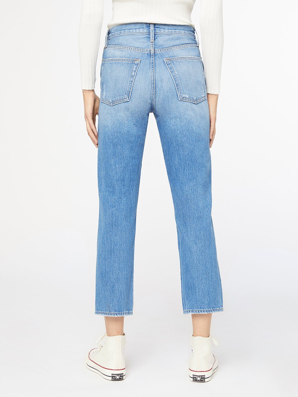 jeans back view