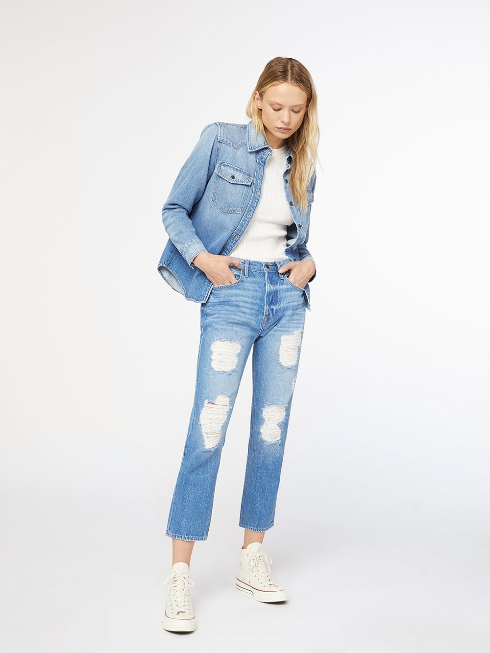 jeans front full body view 2