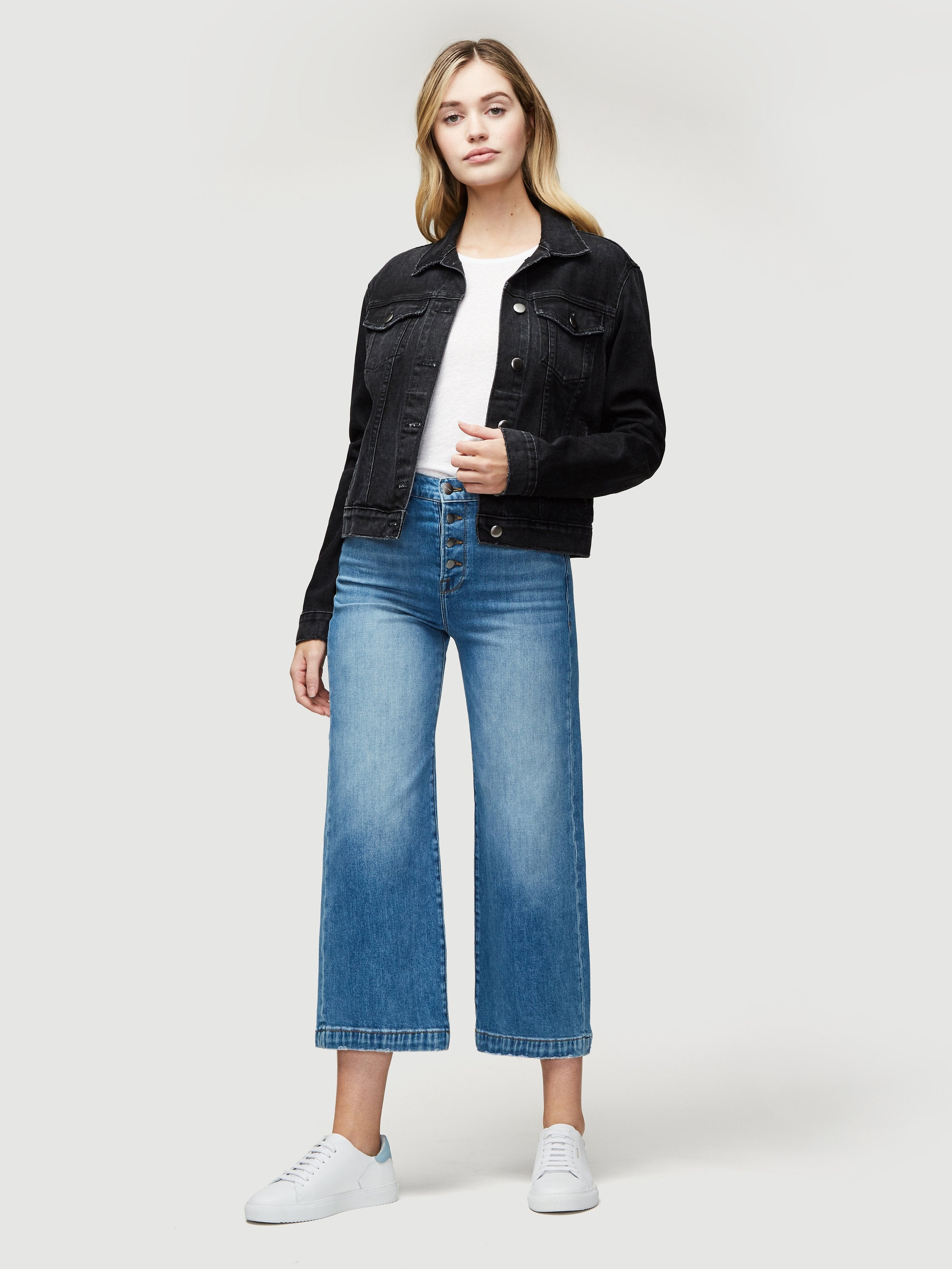 jeans front full body view