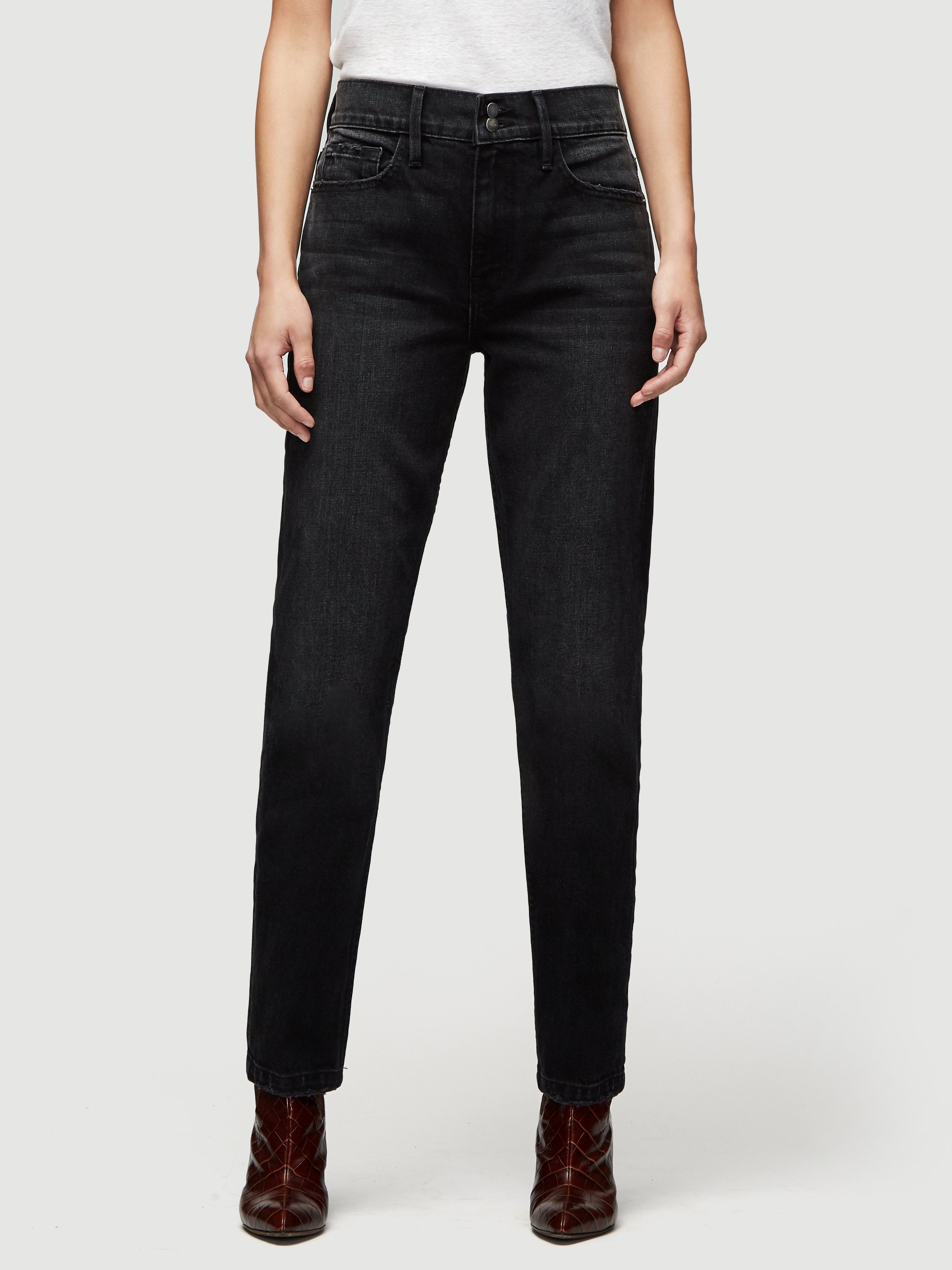 jeans front view