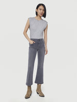 Le Bardot Crop Flare 