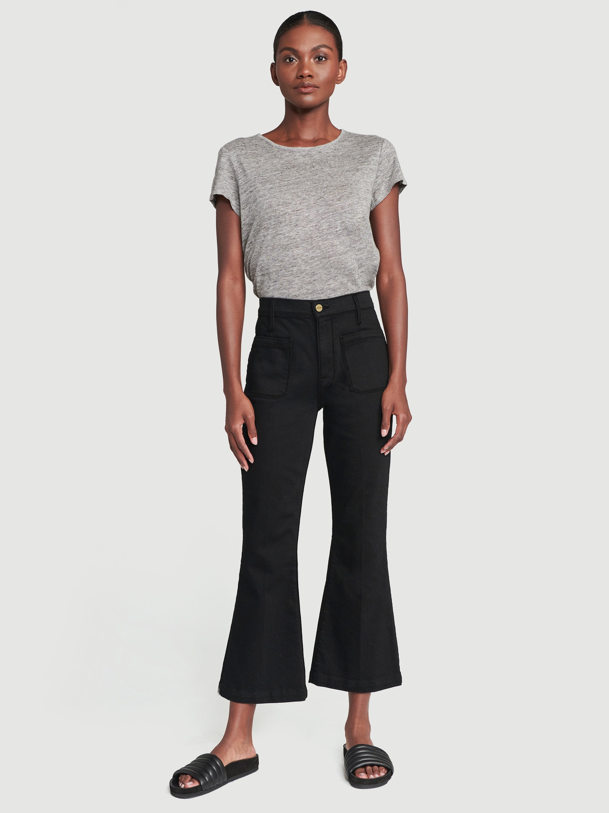 jeans front full body view