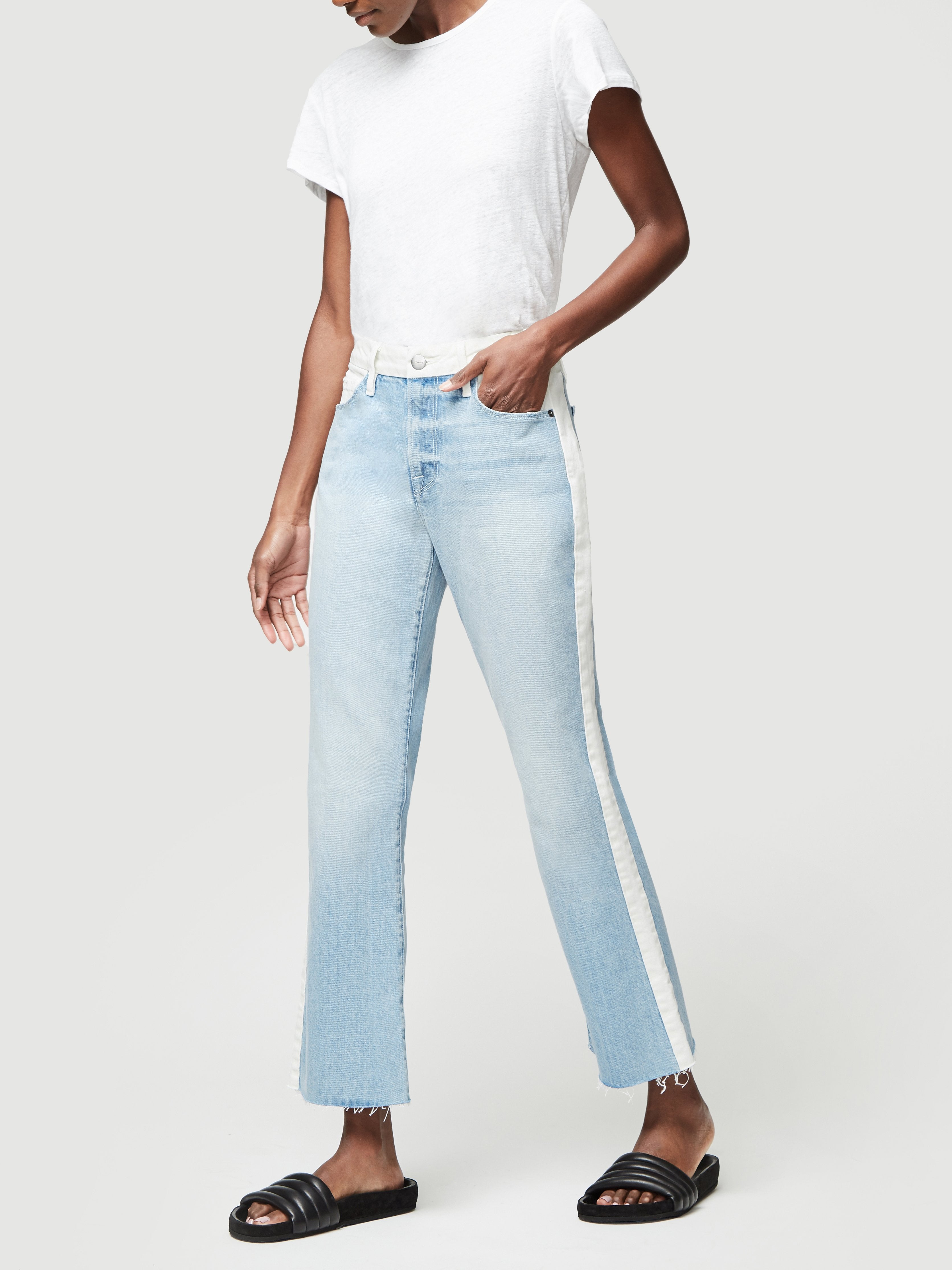 jeans front full body view