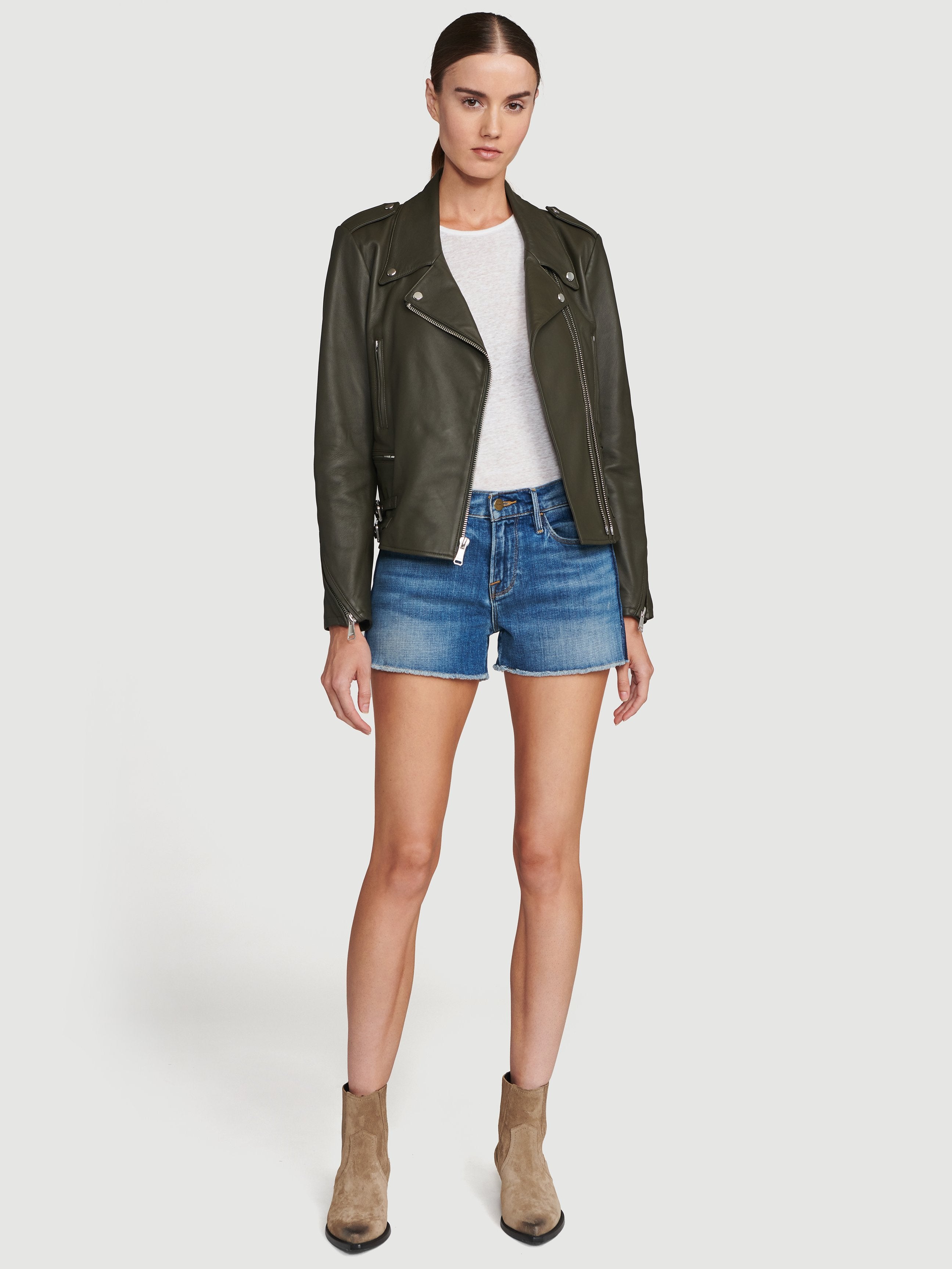 shorts front full body view