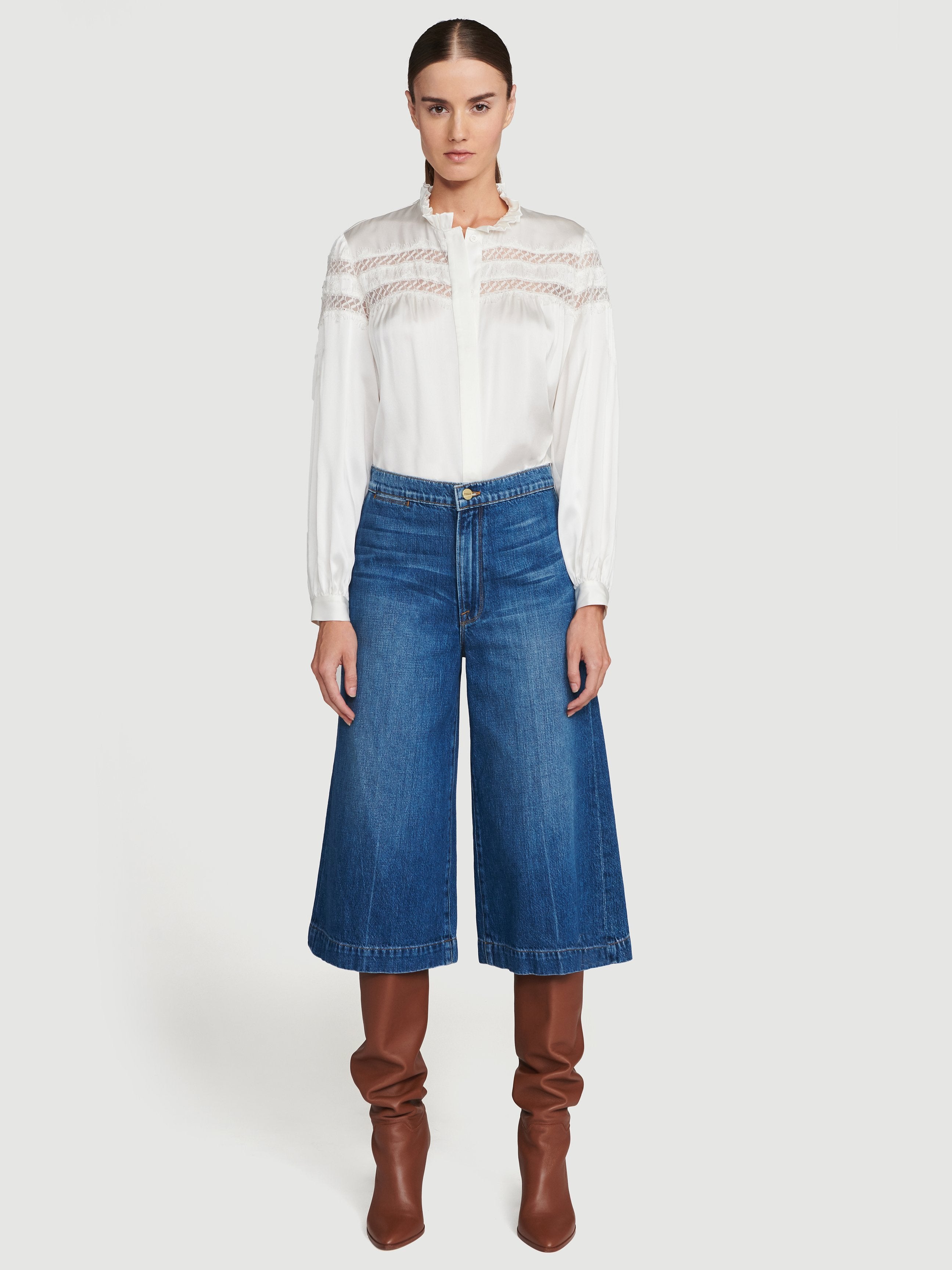 jeans front full body view