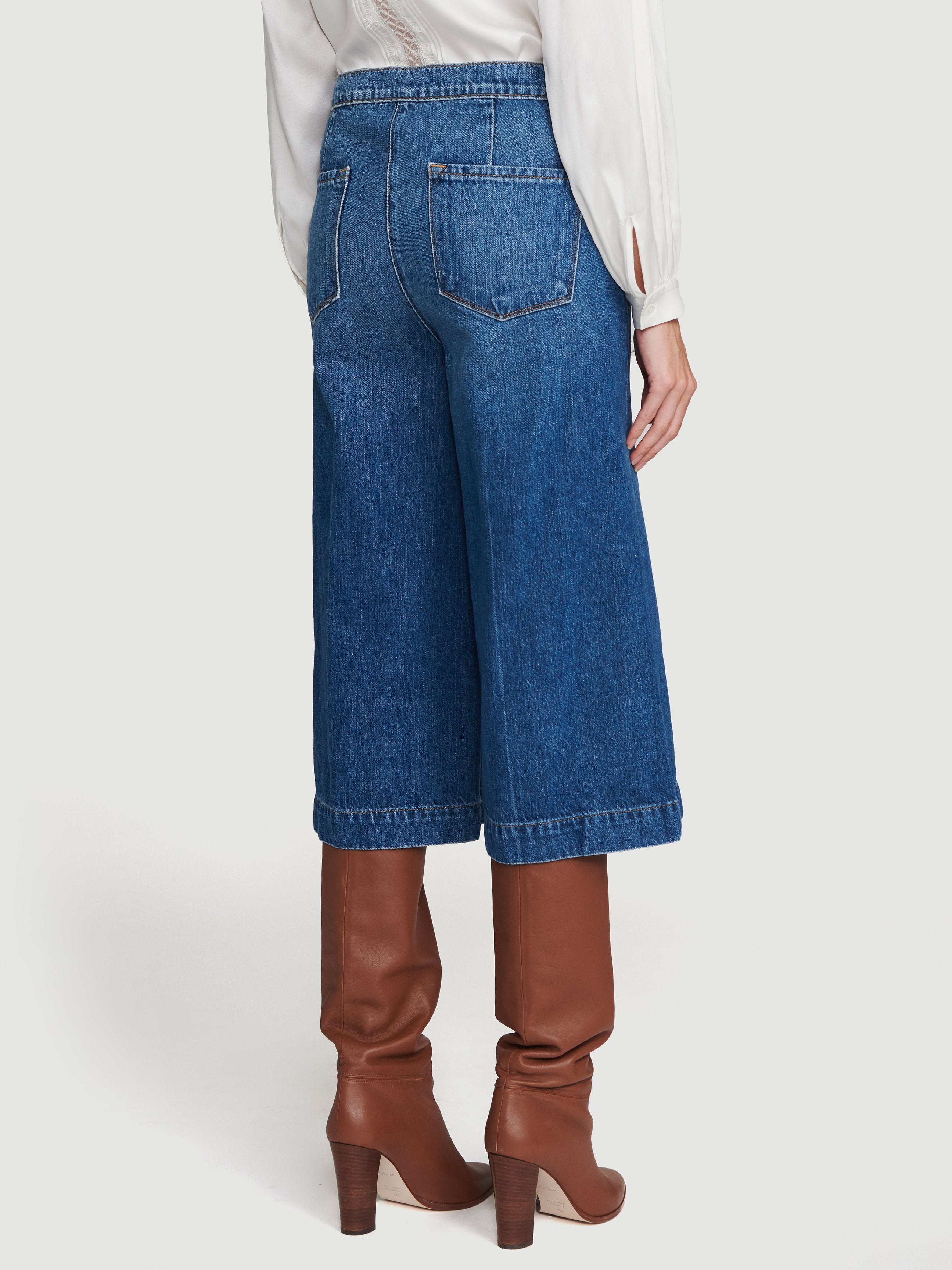 jeans back view