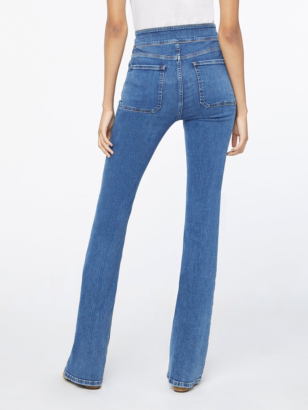 jeans back view