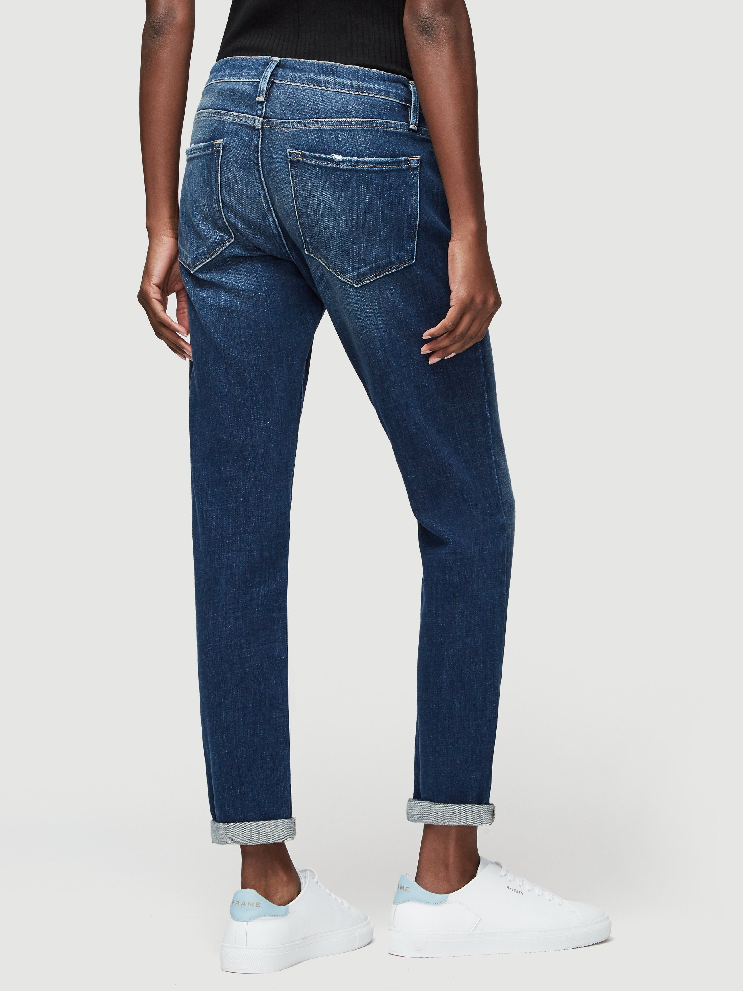 jeans back view