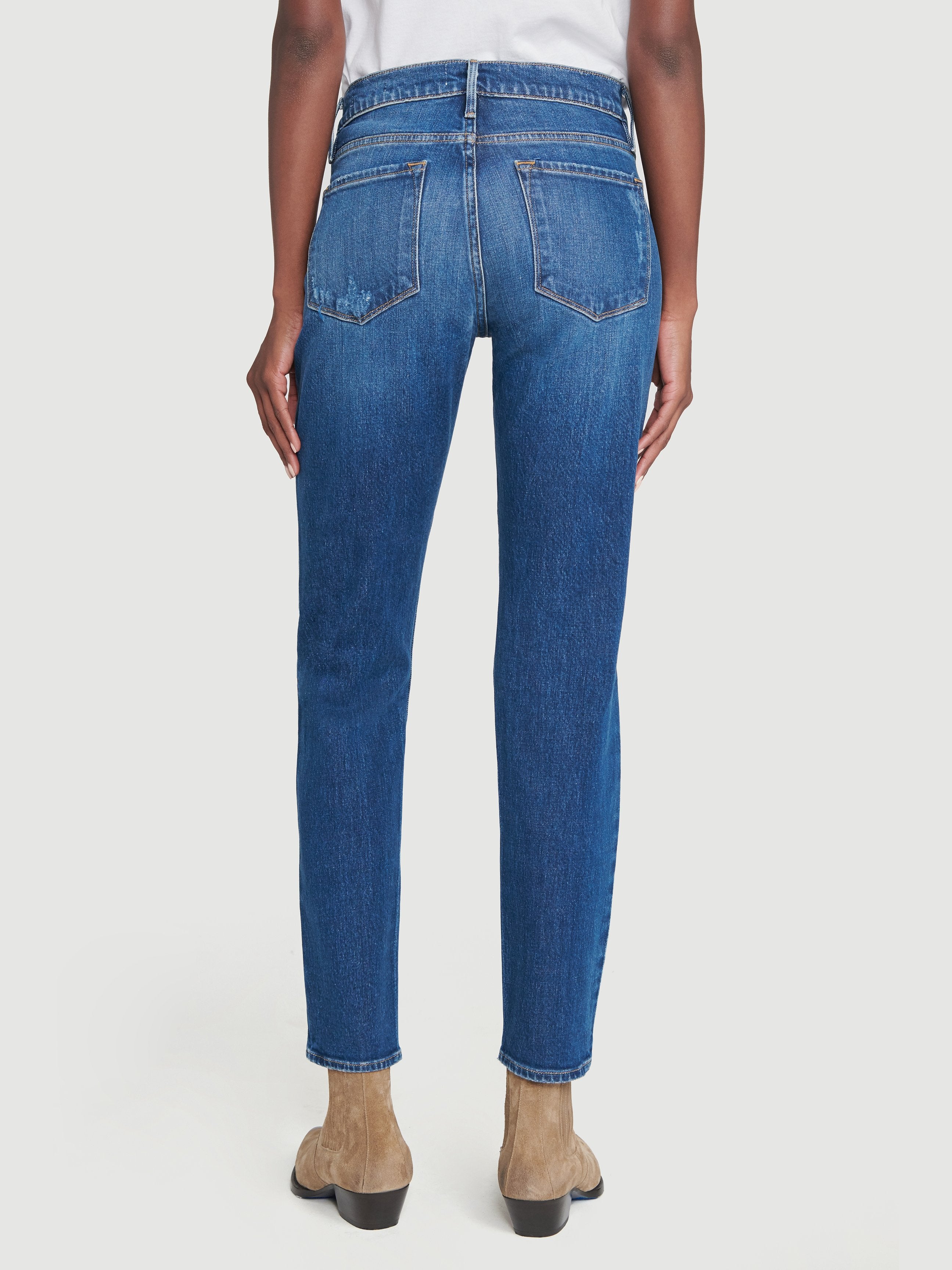 jeans back view