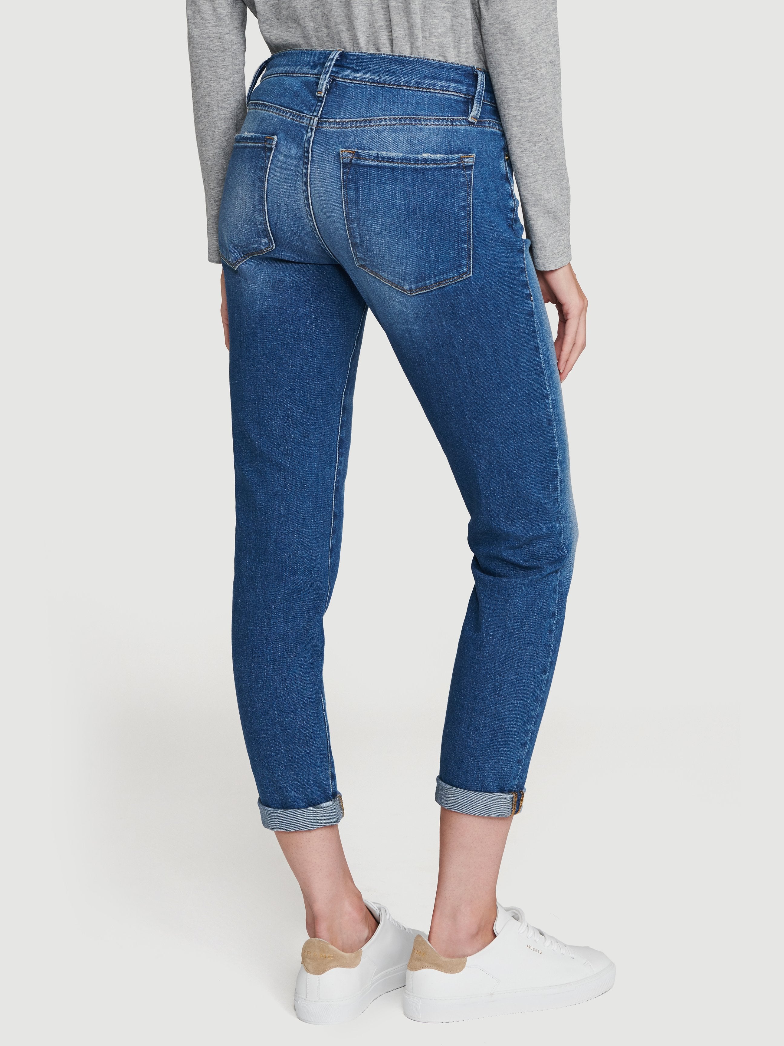 jeans back view