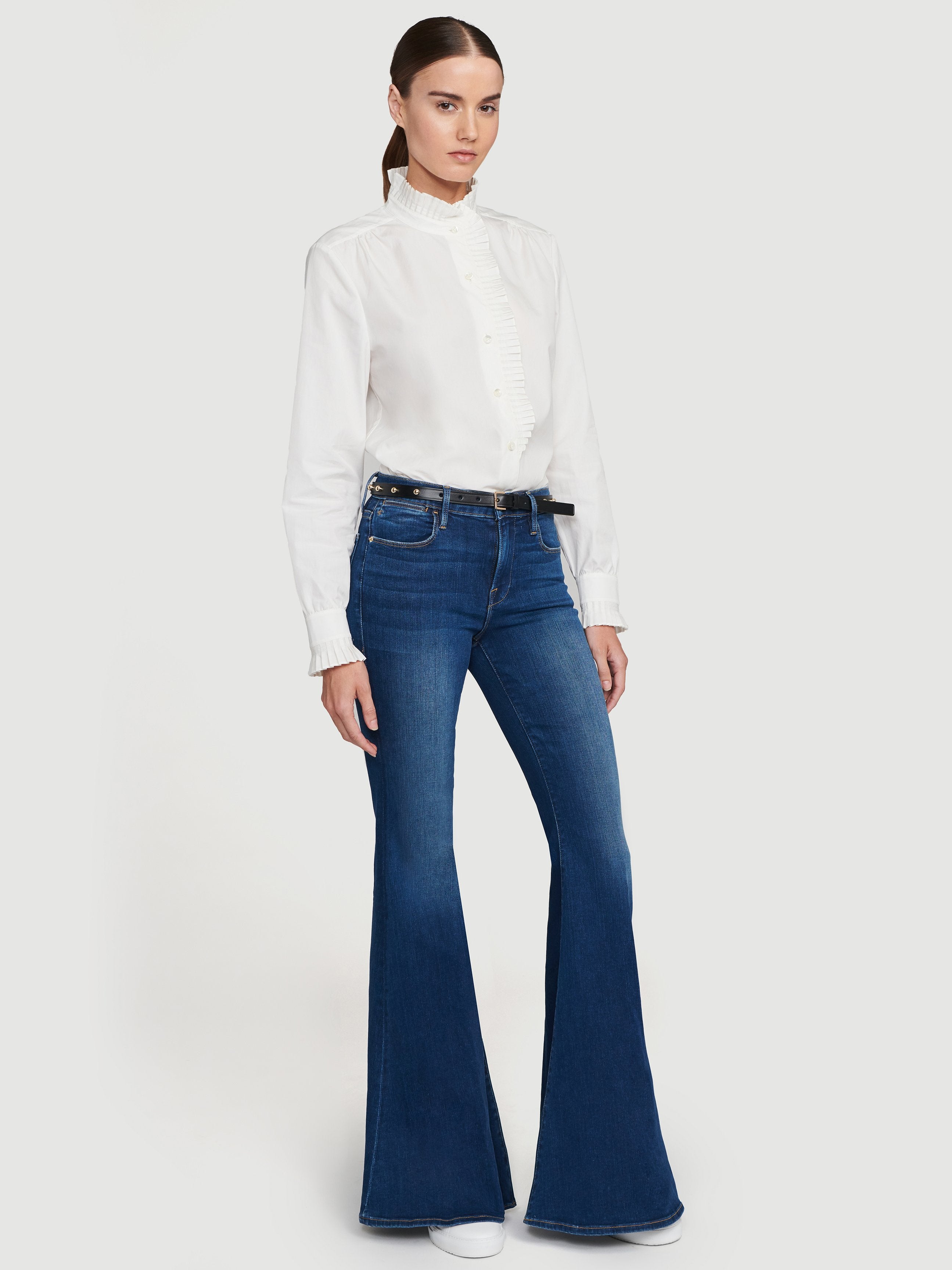 jeans front full body view