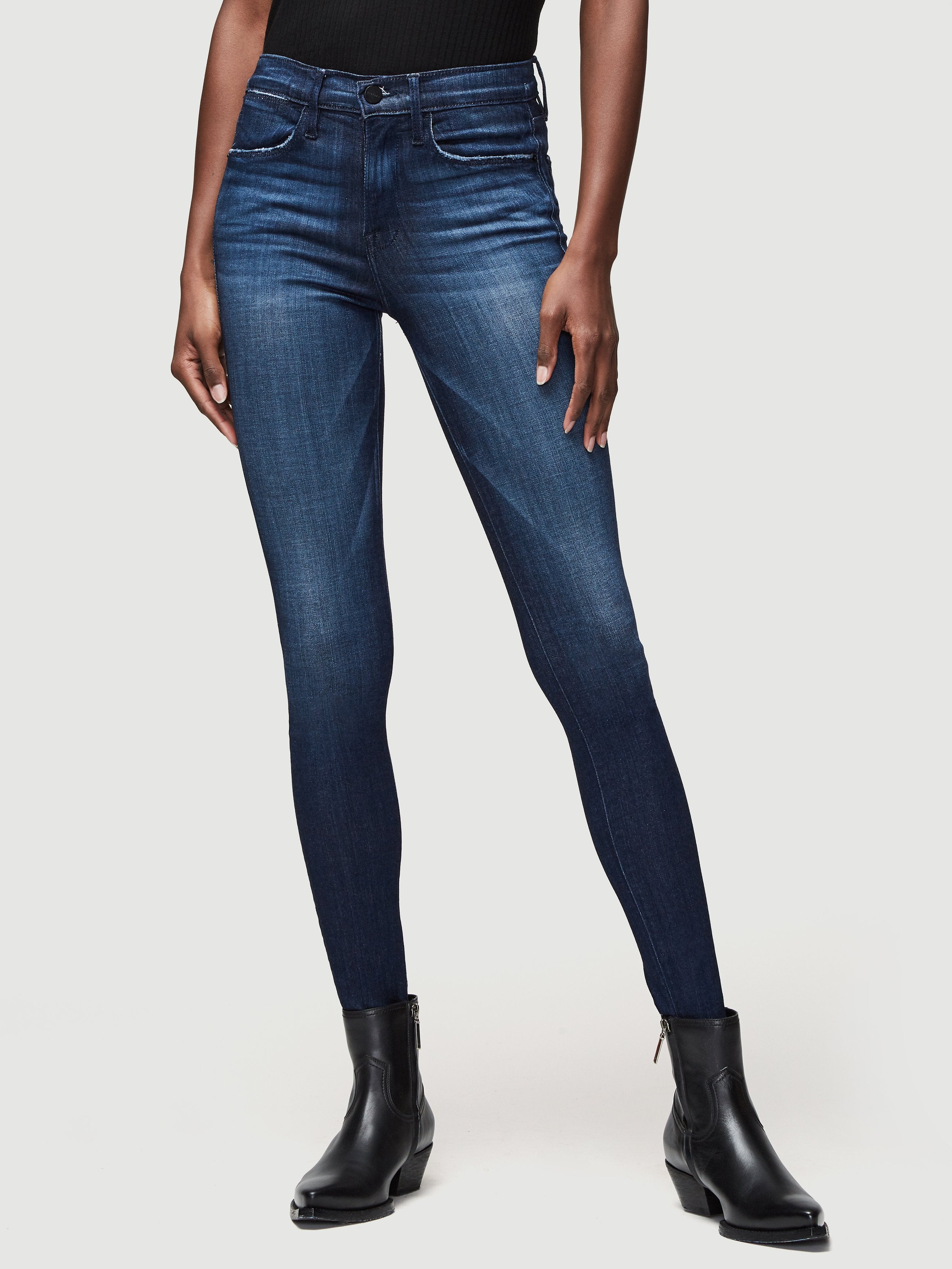 jeans front view