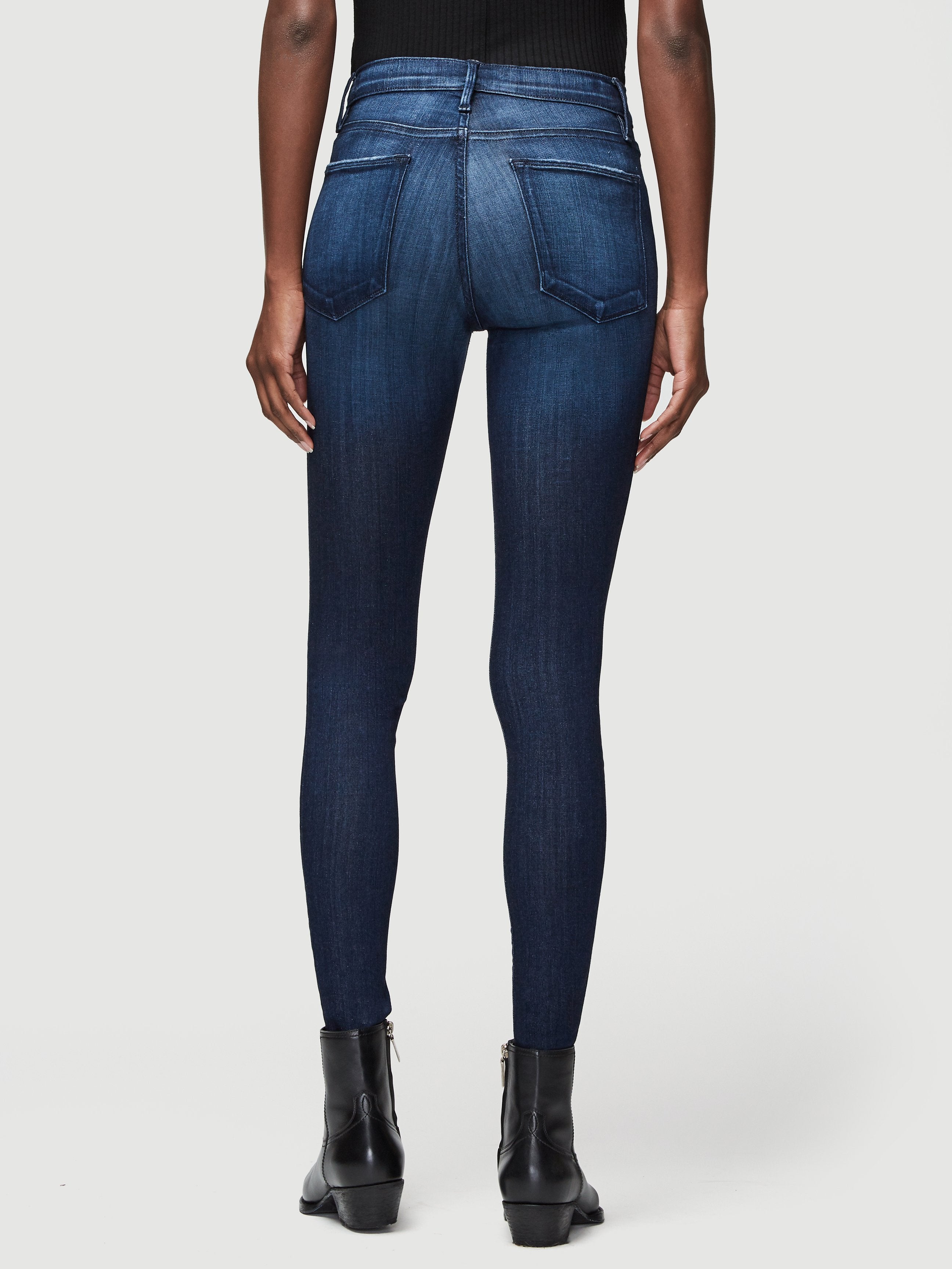 jeans back view