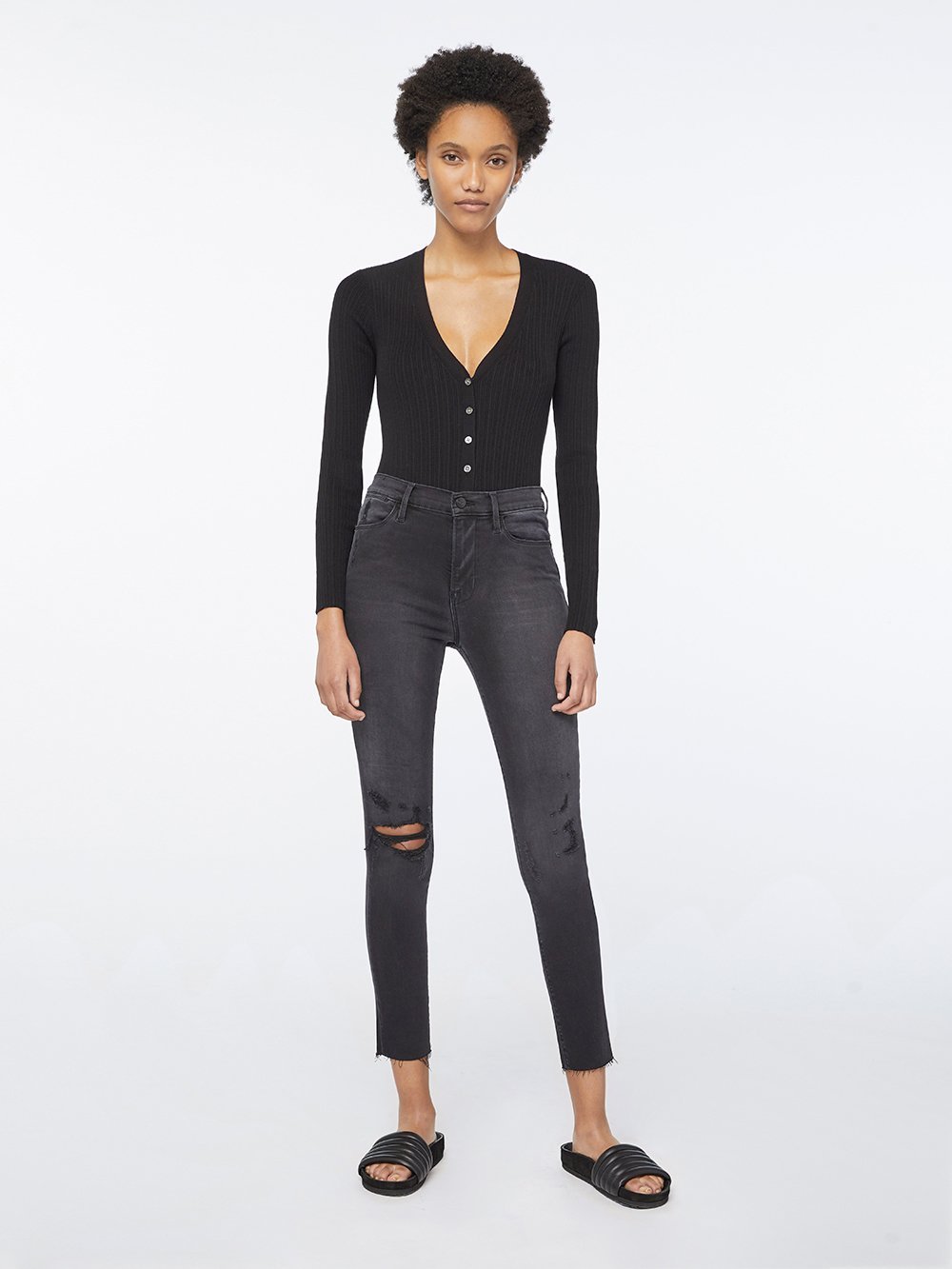 jeans front full body view