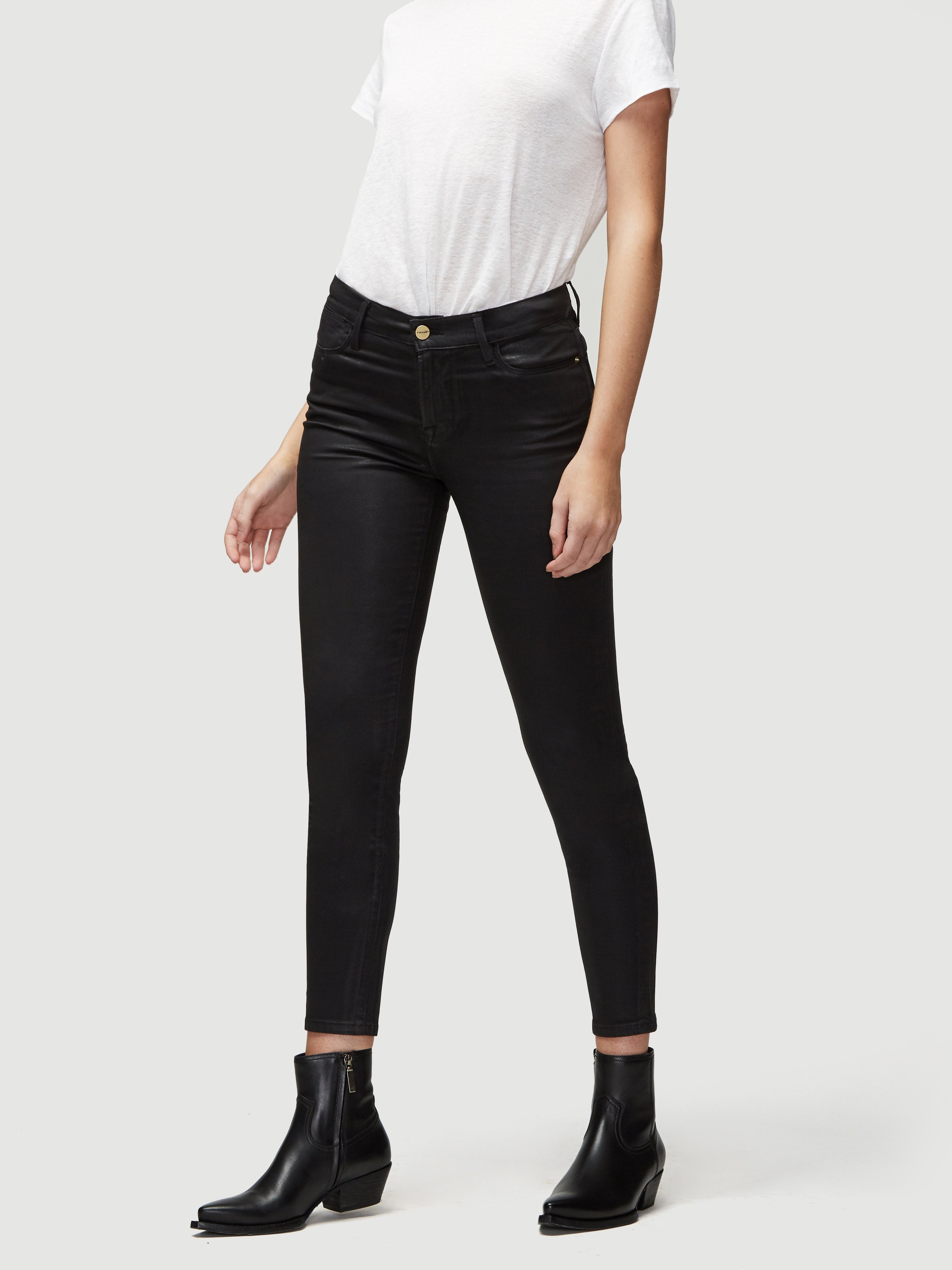 jeans front view