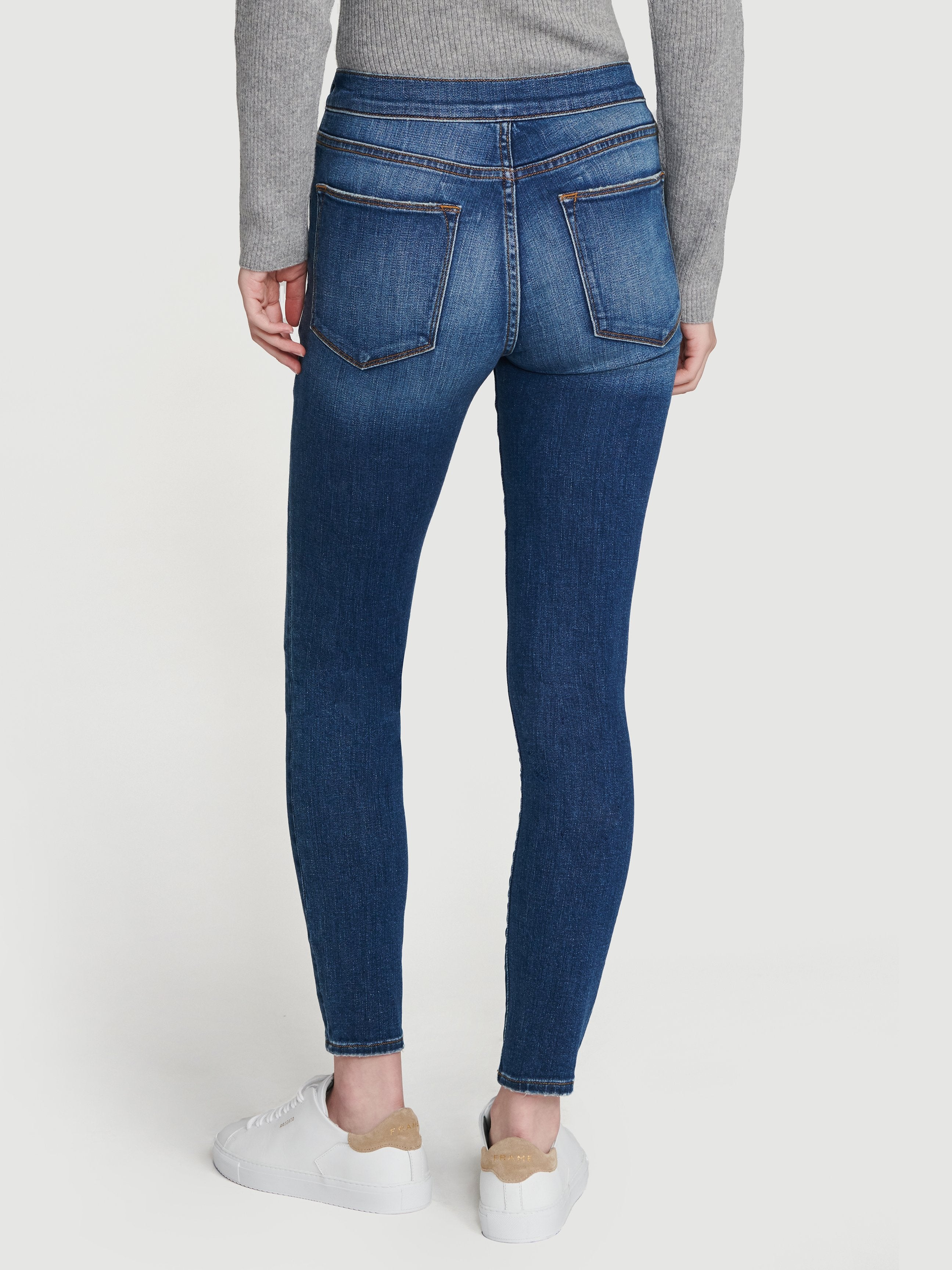 jeans back view