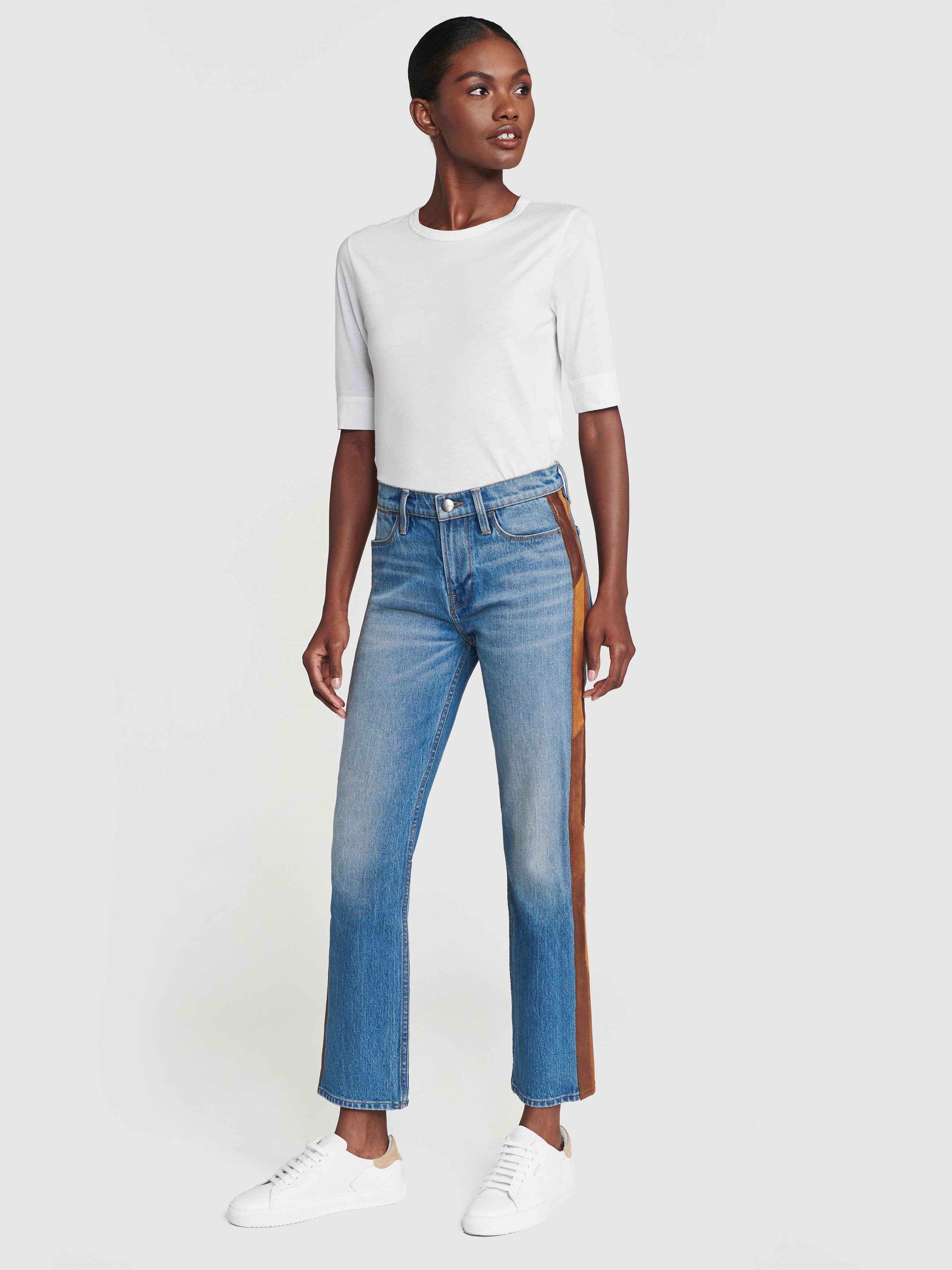 jeans front full body view