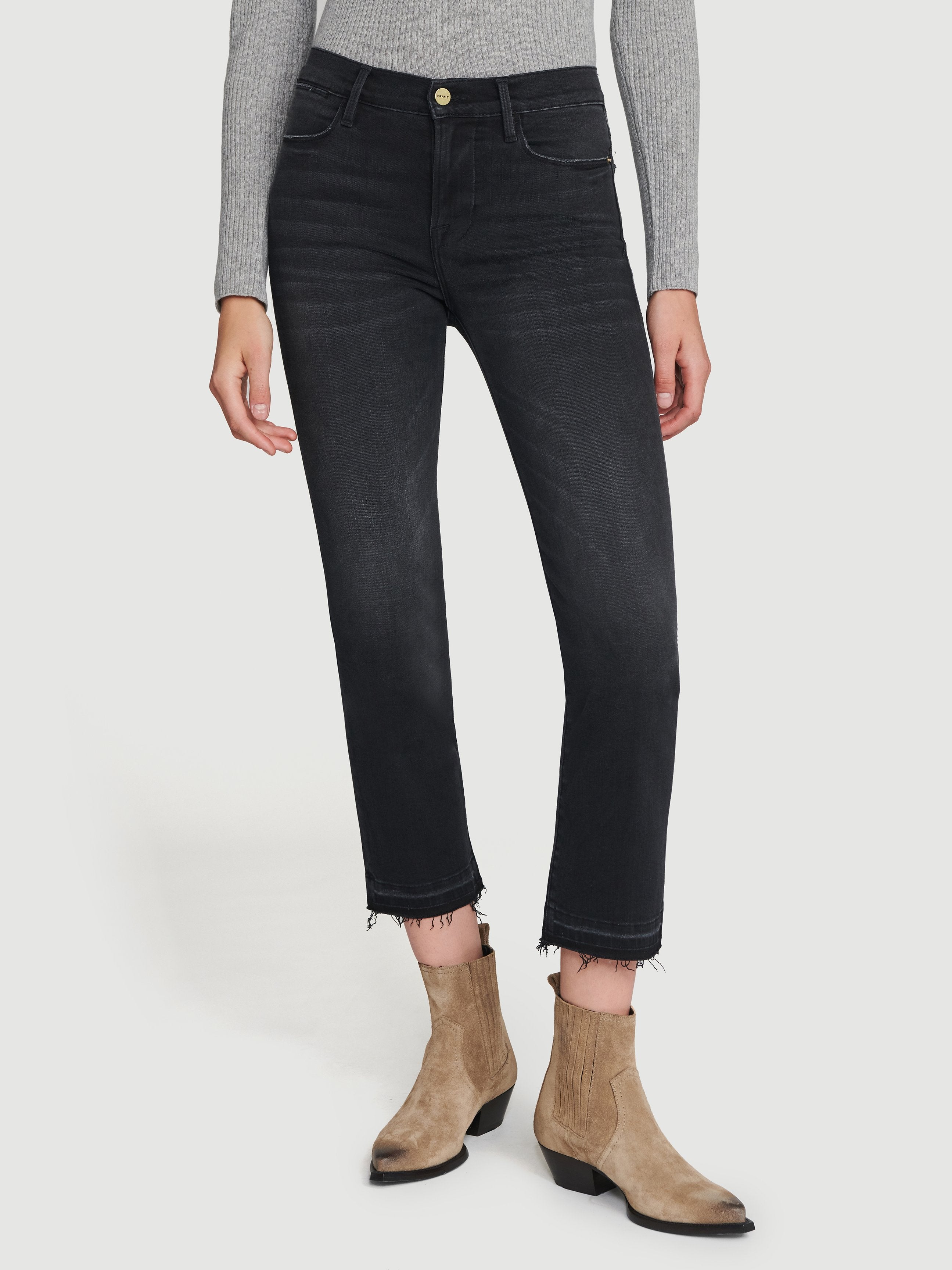 jeans front view