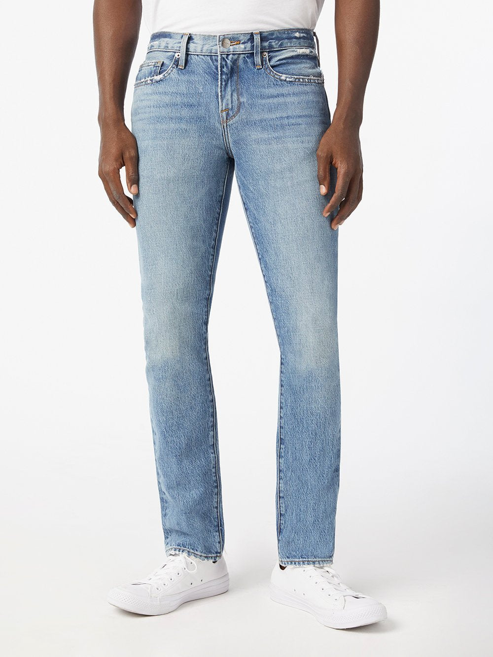 jeans front view