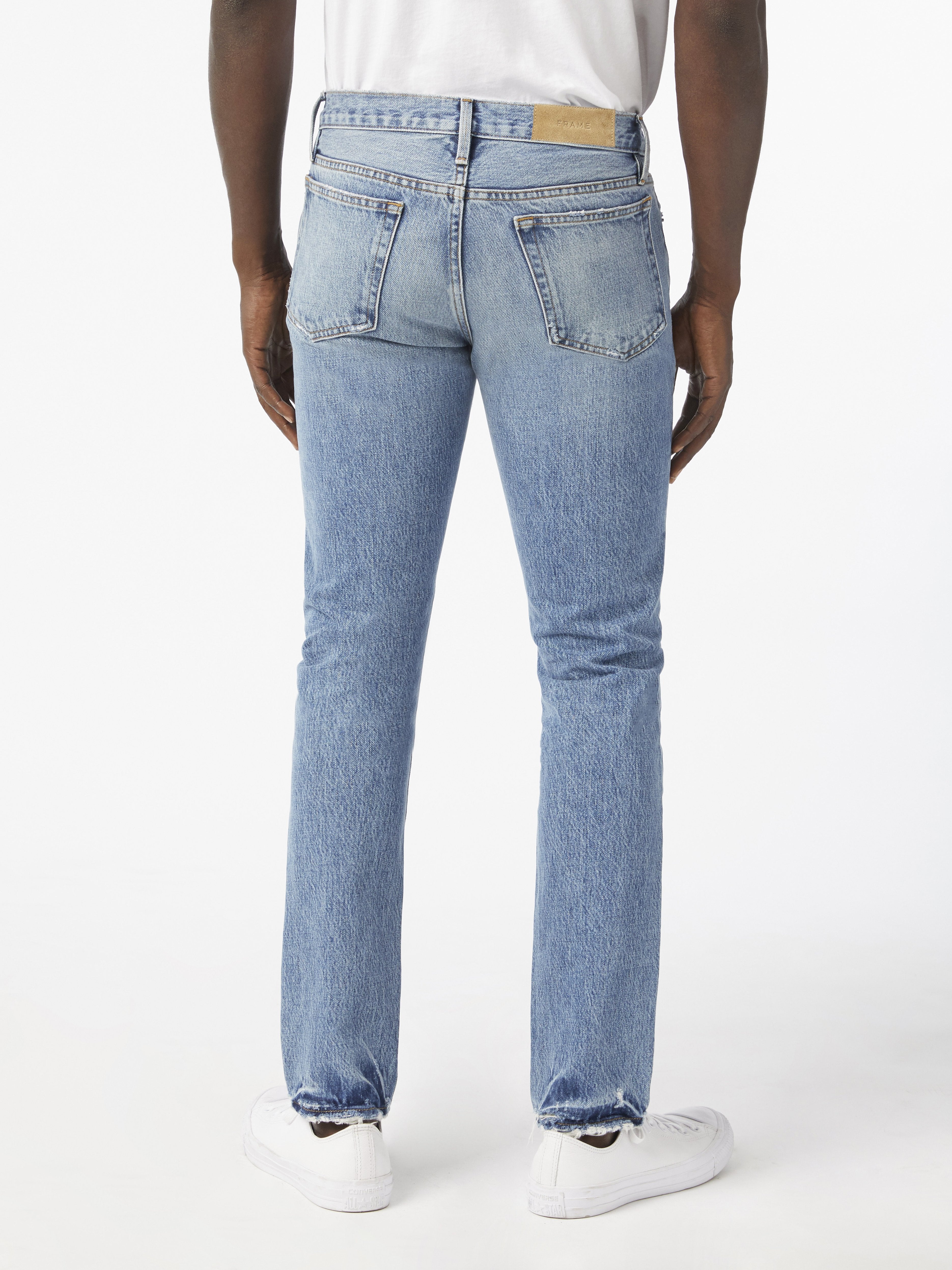 jeans back view