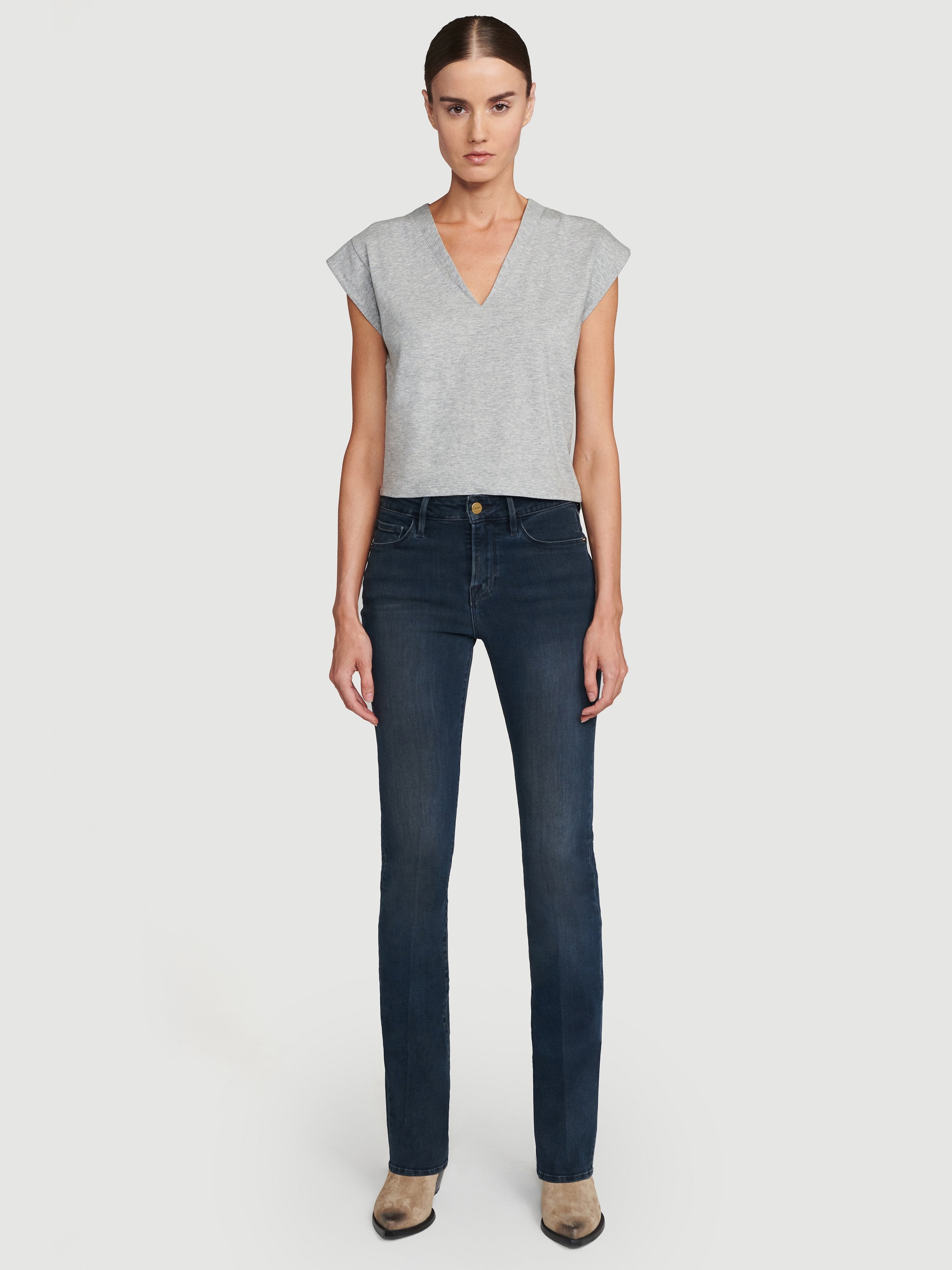 jeans front full body view