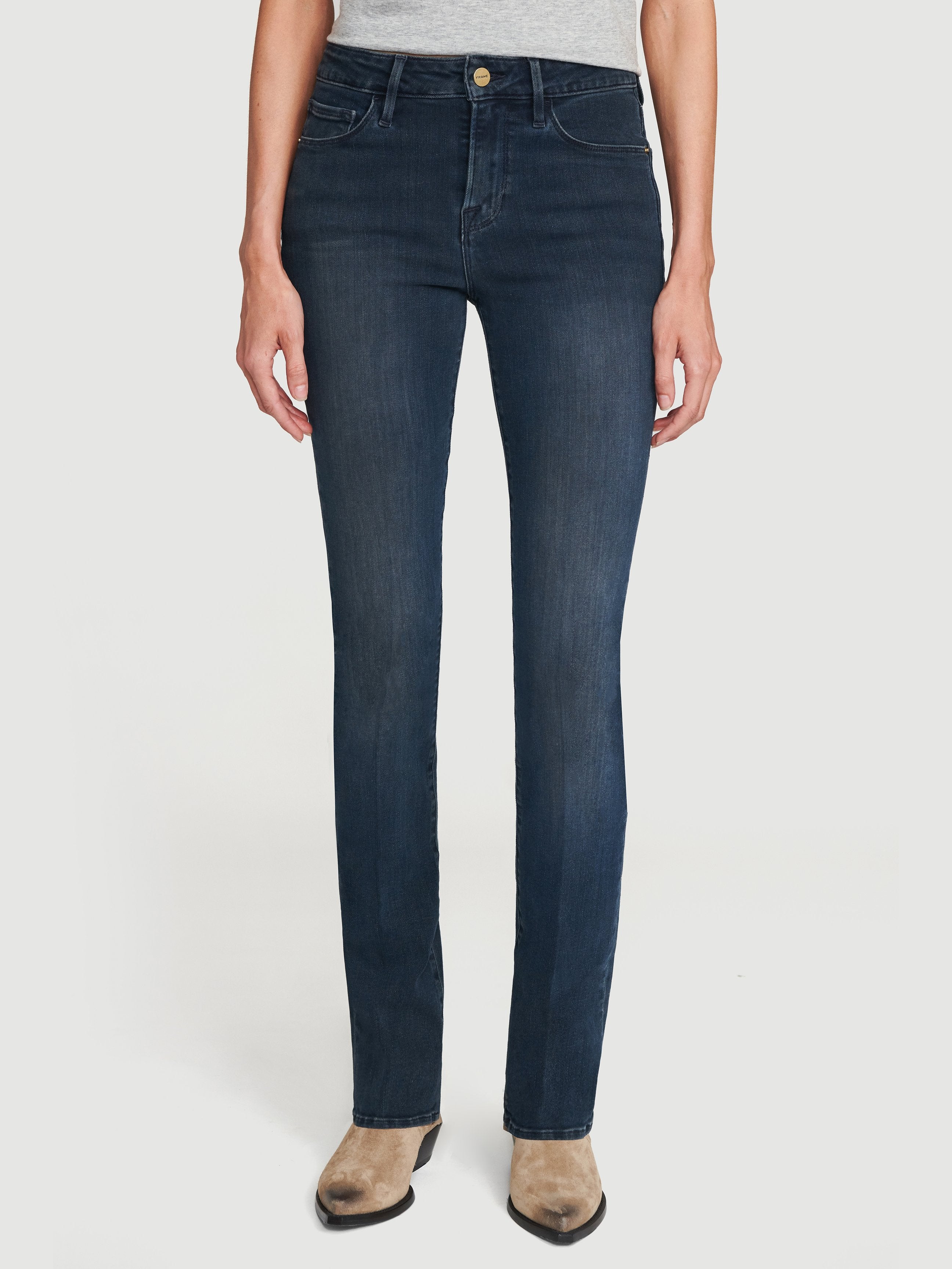 jeans front view