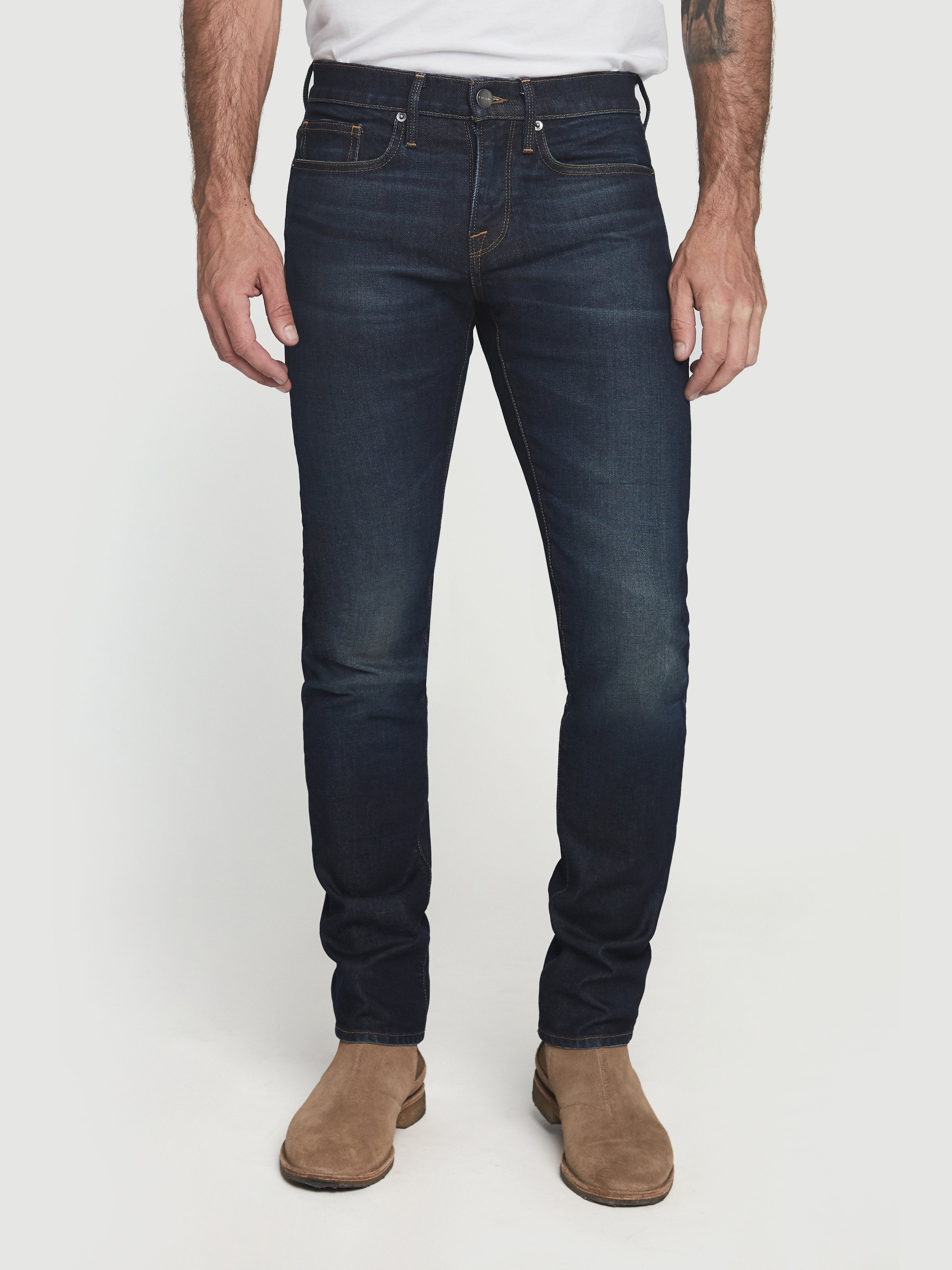 jeans front view