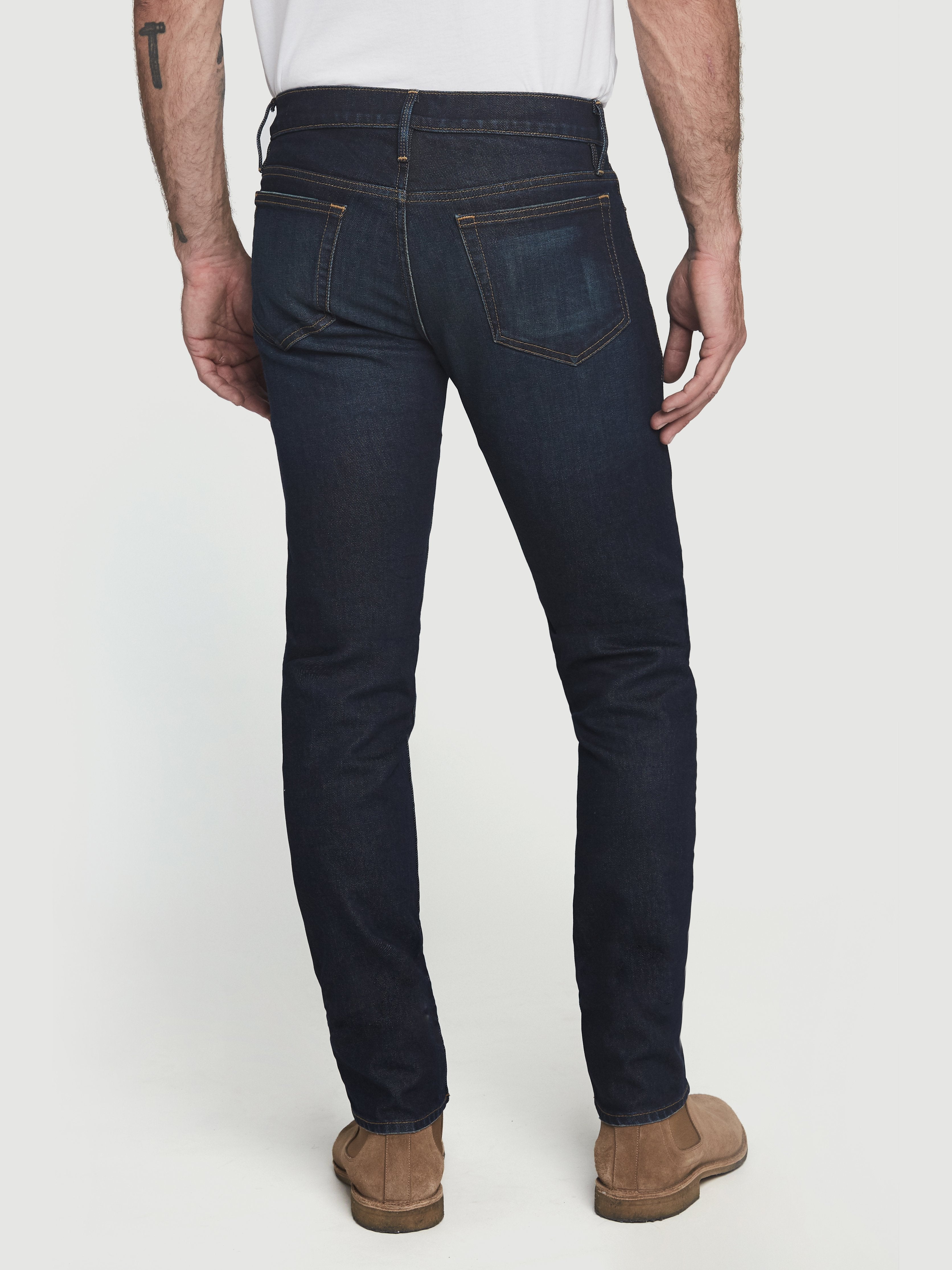 jeans back view
