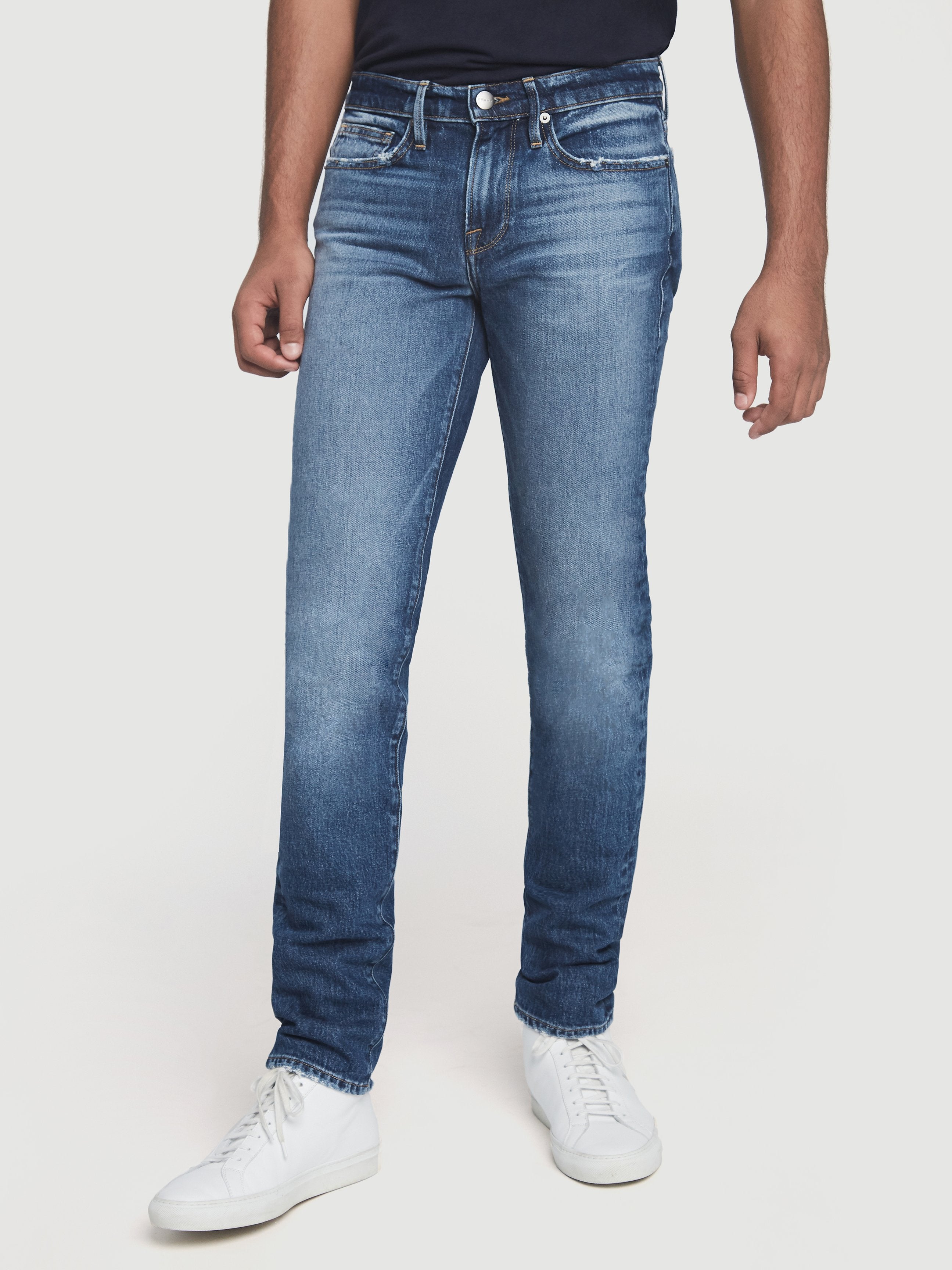jeans front view