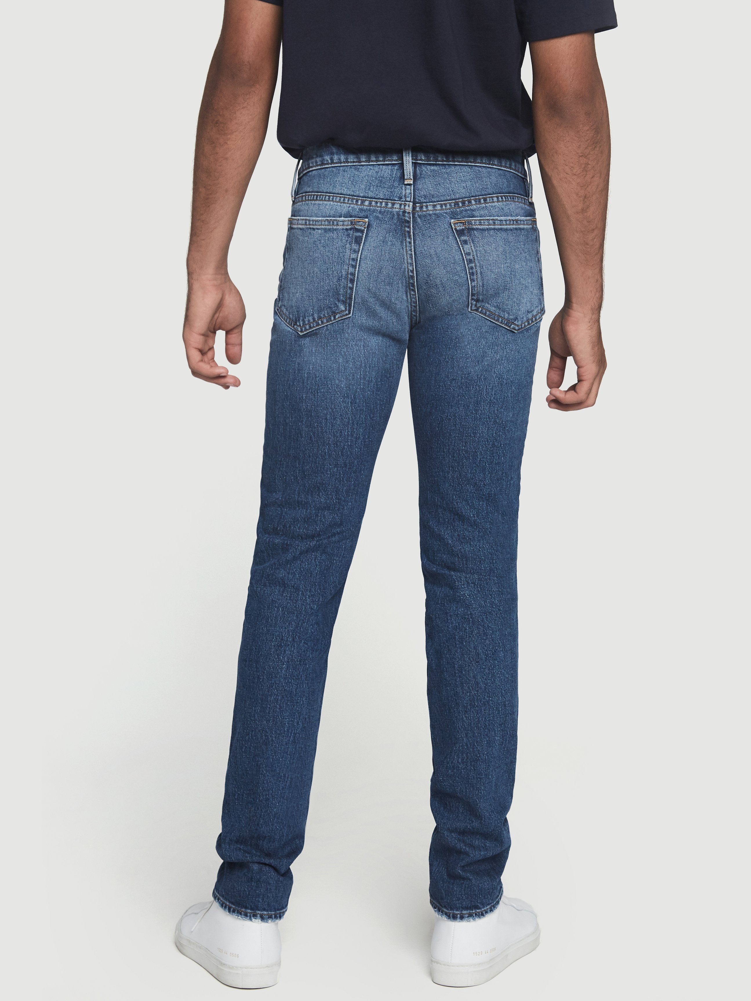jeans back view
