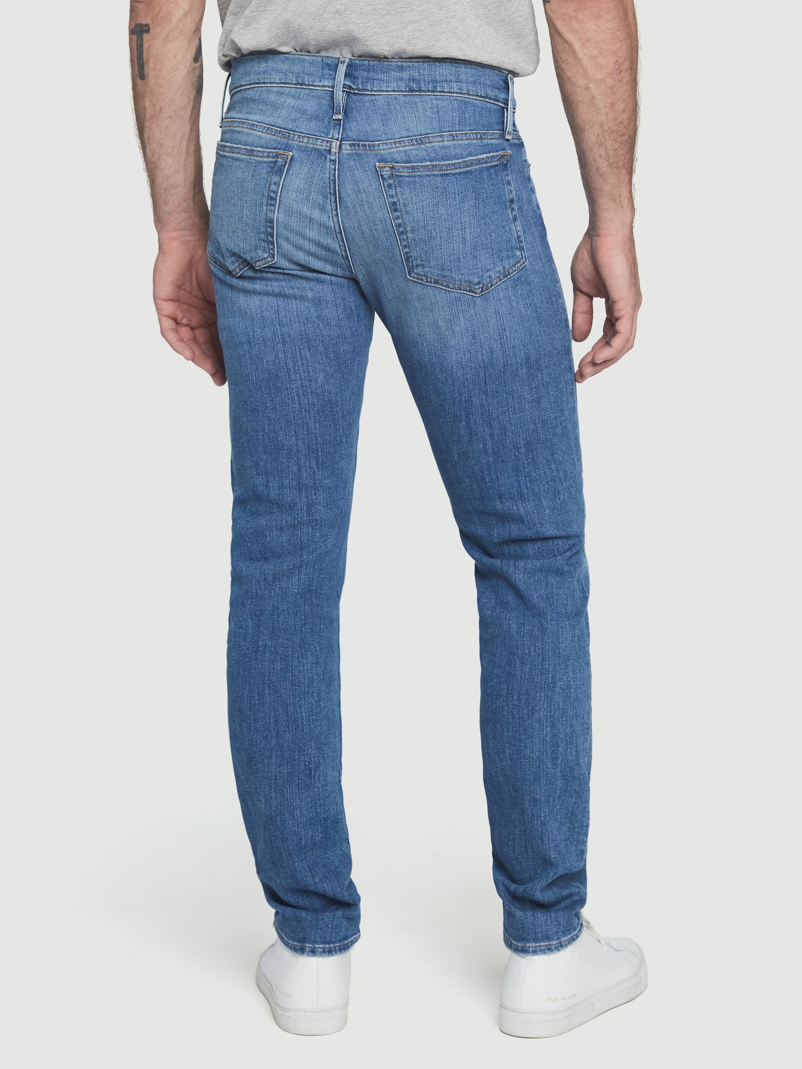 jeans back view