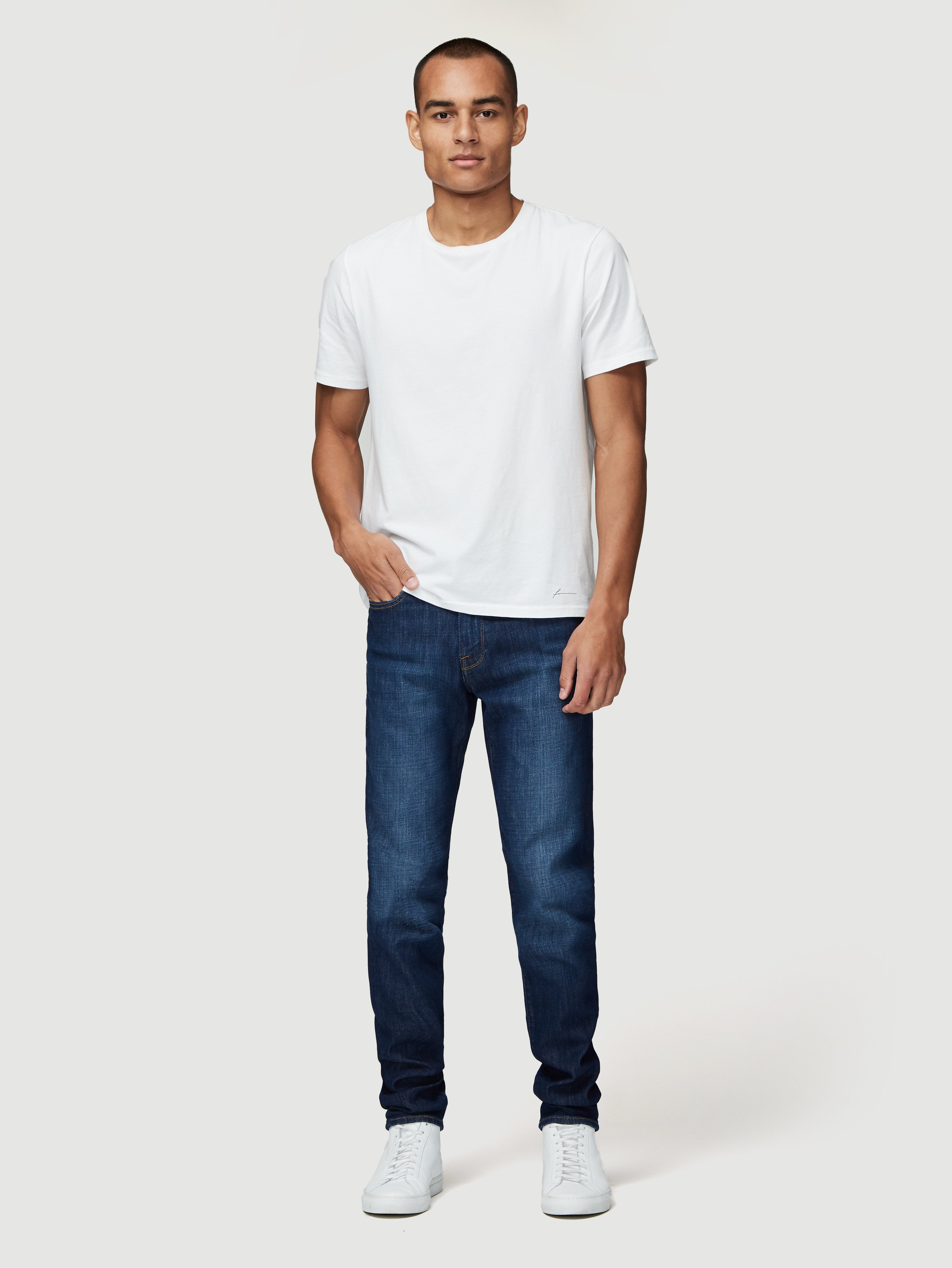 jeans front full body view
