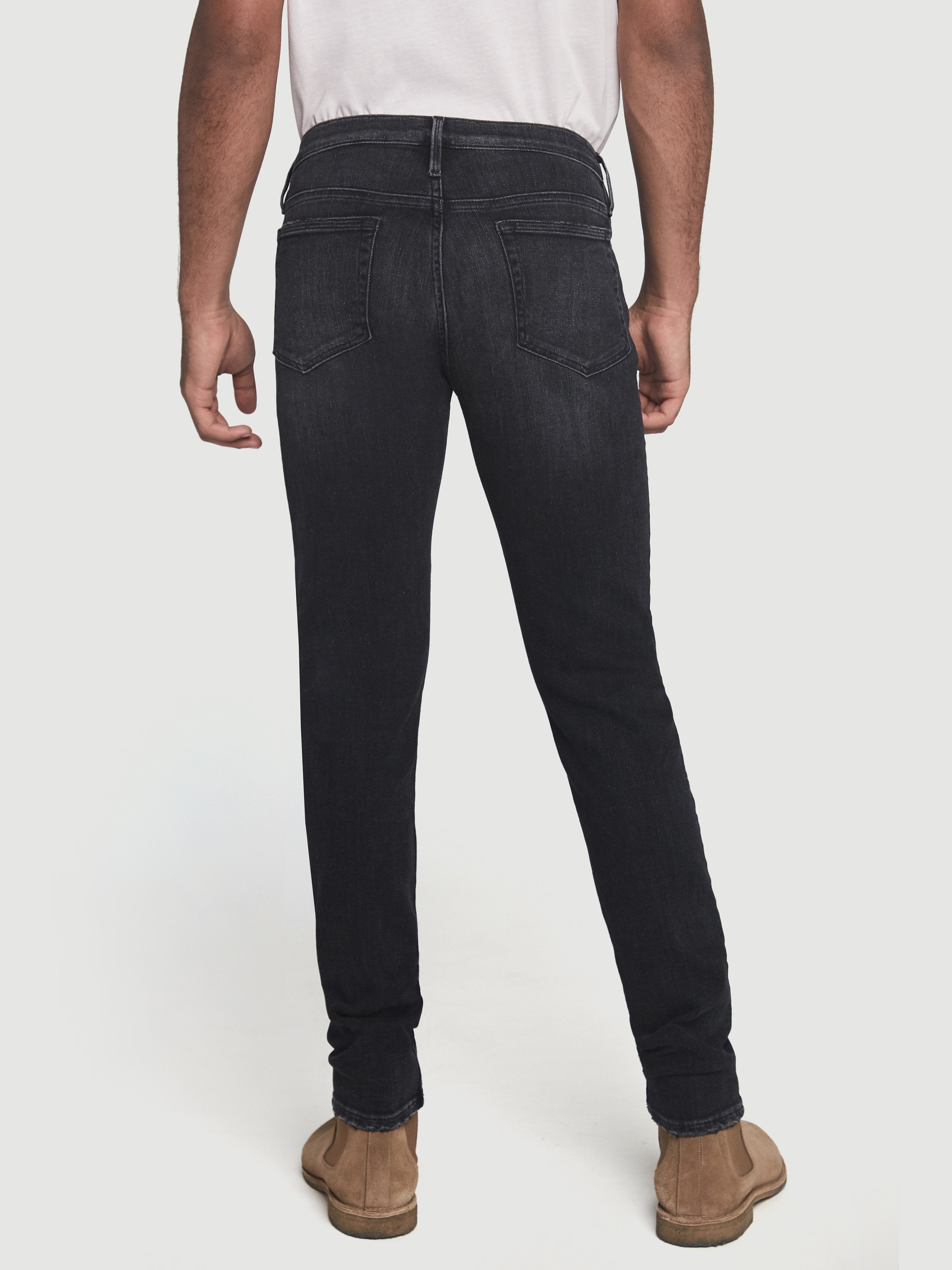 jeans back view